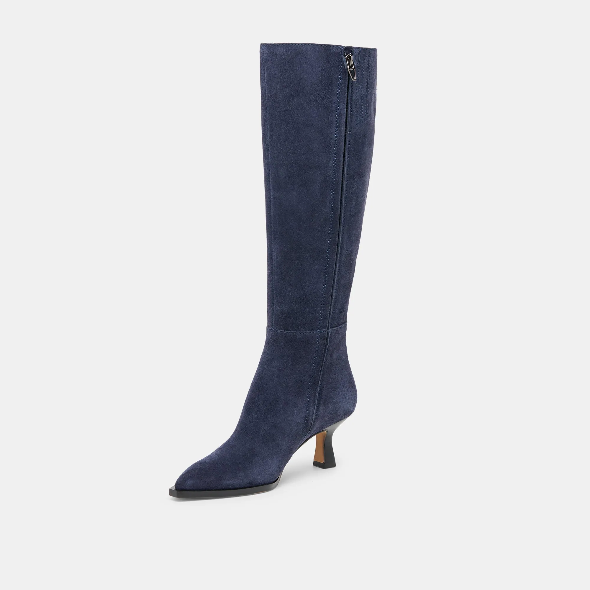 AUGGIE WIDE CALF BOOTS NAVY SUEDE sold by Dolce Vita product image thumbnail 4