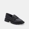 ELIAS FLATS BLACK LEATHER - re:vita sold by Dolce Vita