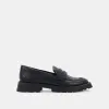 ELIAS FLATS BLACK LEATHER - re:vita sold by Dolce Vita