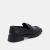 ELIAS FLATS BLACK LEATHER - re:vita sold by Dolce Vita