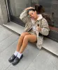 ELIAS FLATS BLACK LEATHER - re:vita sold by Dolce Vita