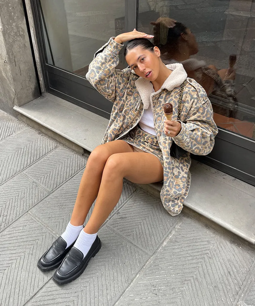 ELIAS FLATS BLACK LEATHER - re:vita sold by Dolce Vita product image thumbnail 2