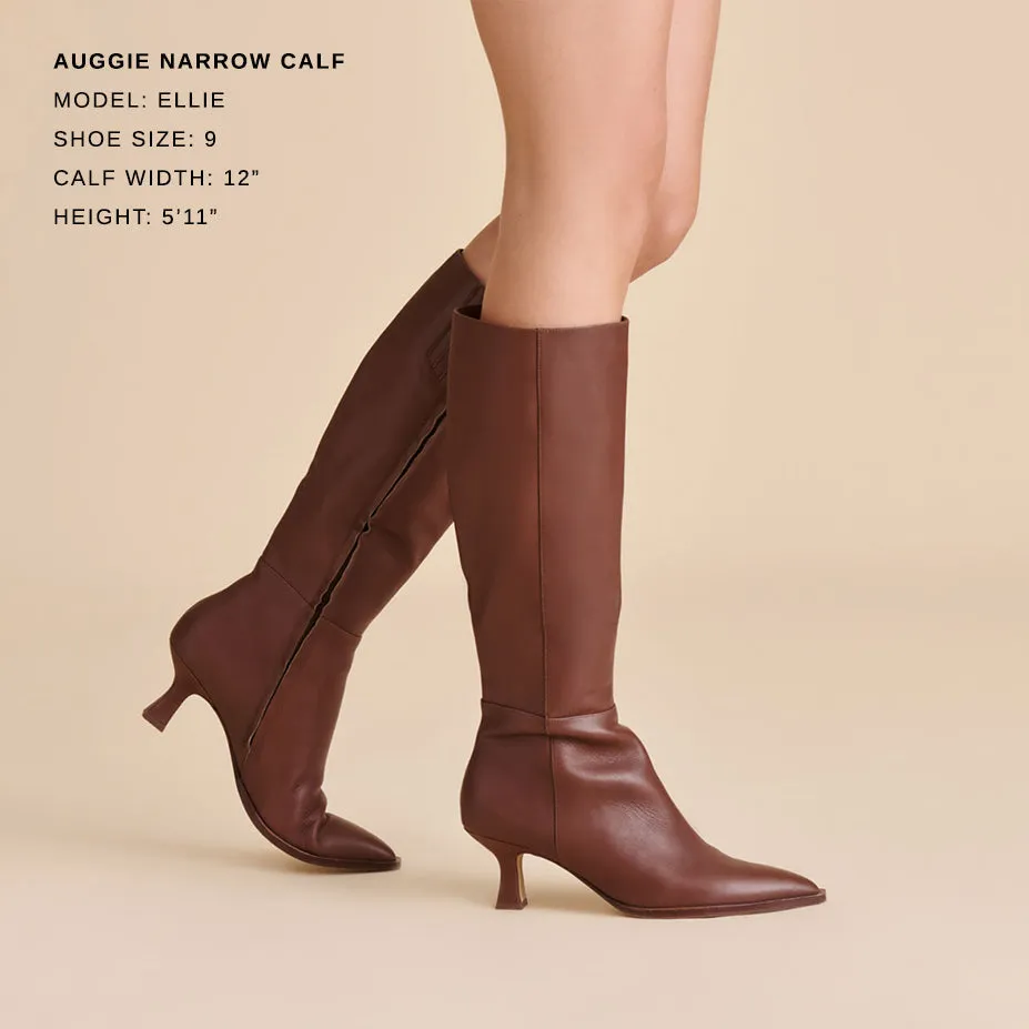 AUGGIE NARROW CALF BOOTS CHOCOLATE LEATHER sold by Dolce Vita product image thumbnail 2
