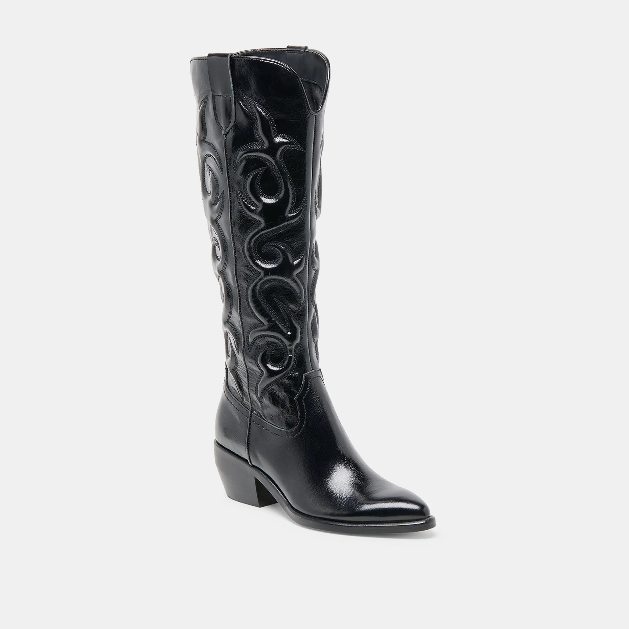 MIRLA WIDE CALF BOOTS BLACK LEATHER sold by Dolce Vita product image thumbnail 3