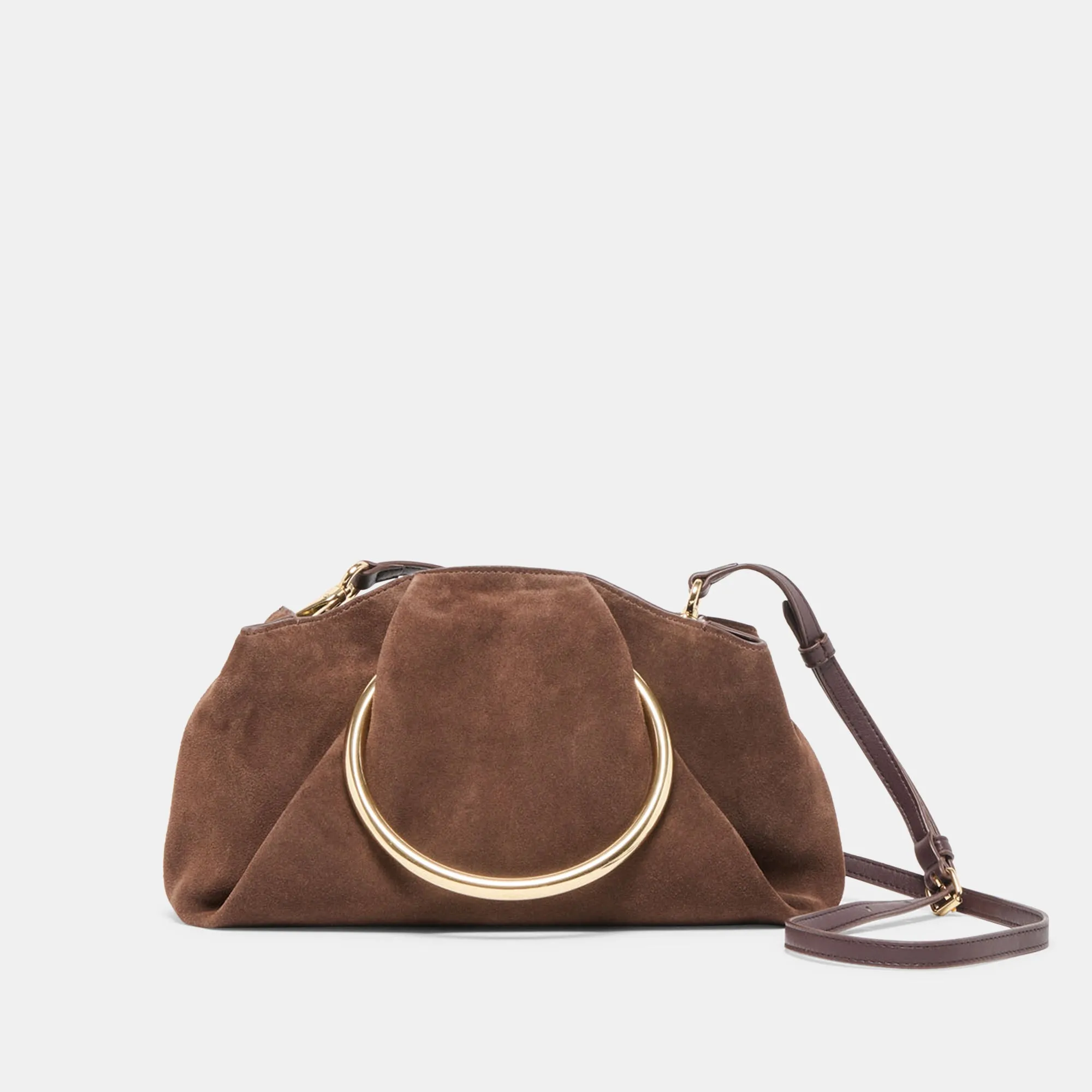 CHANNING HANDBAG ESPRESSO SUEDE sold by Dolce Vita product image thumbnail 3