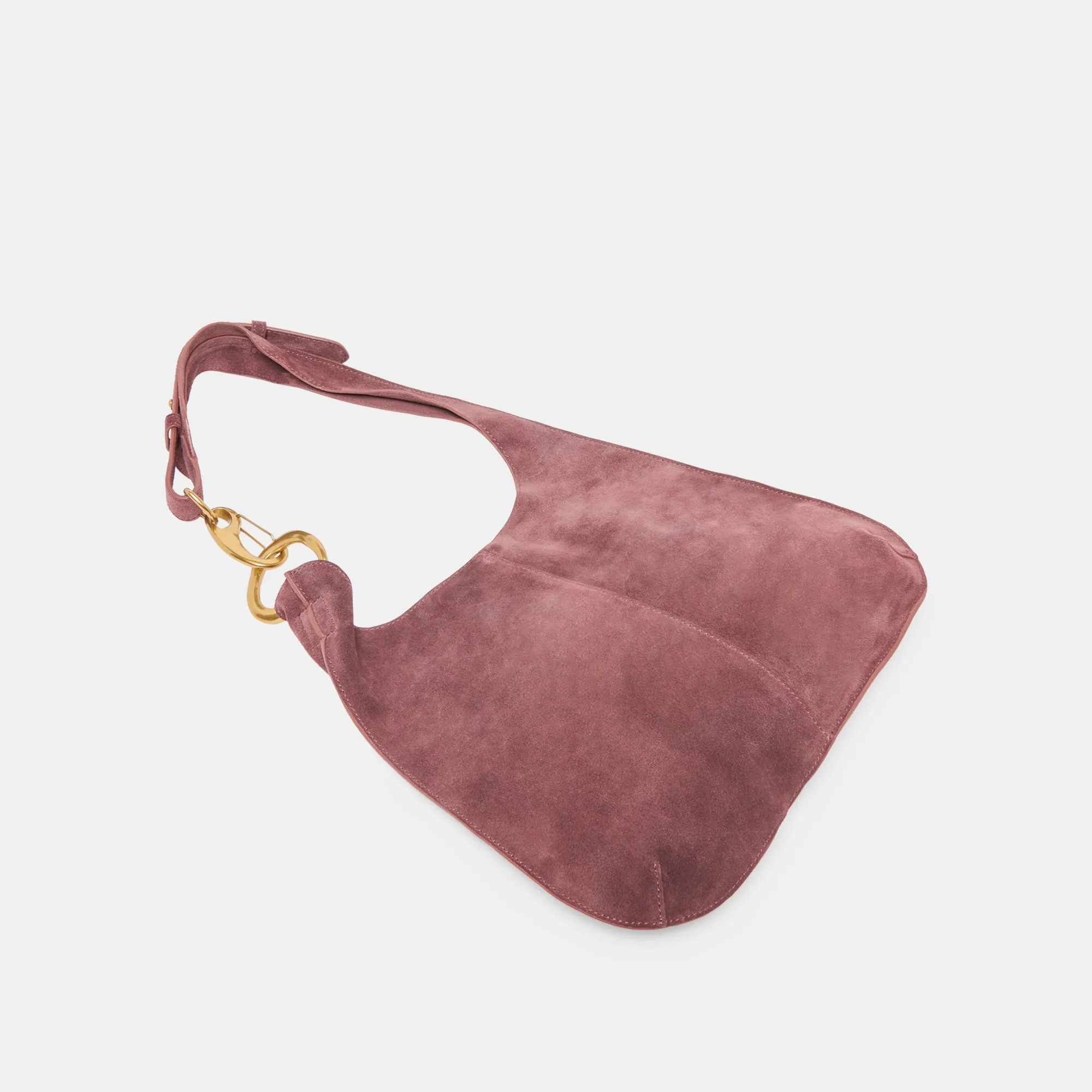 JOHNNIE SHOULDER BAG BURGUNDY SUEDE sold by Dolce Vita product image thumbnail 3