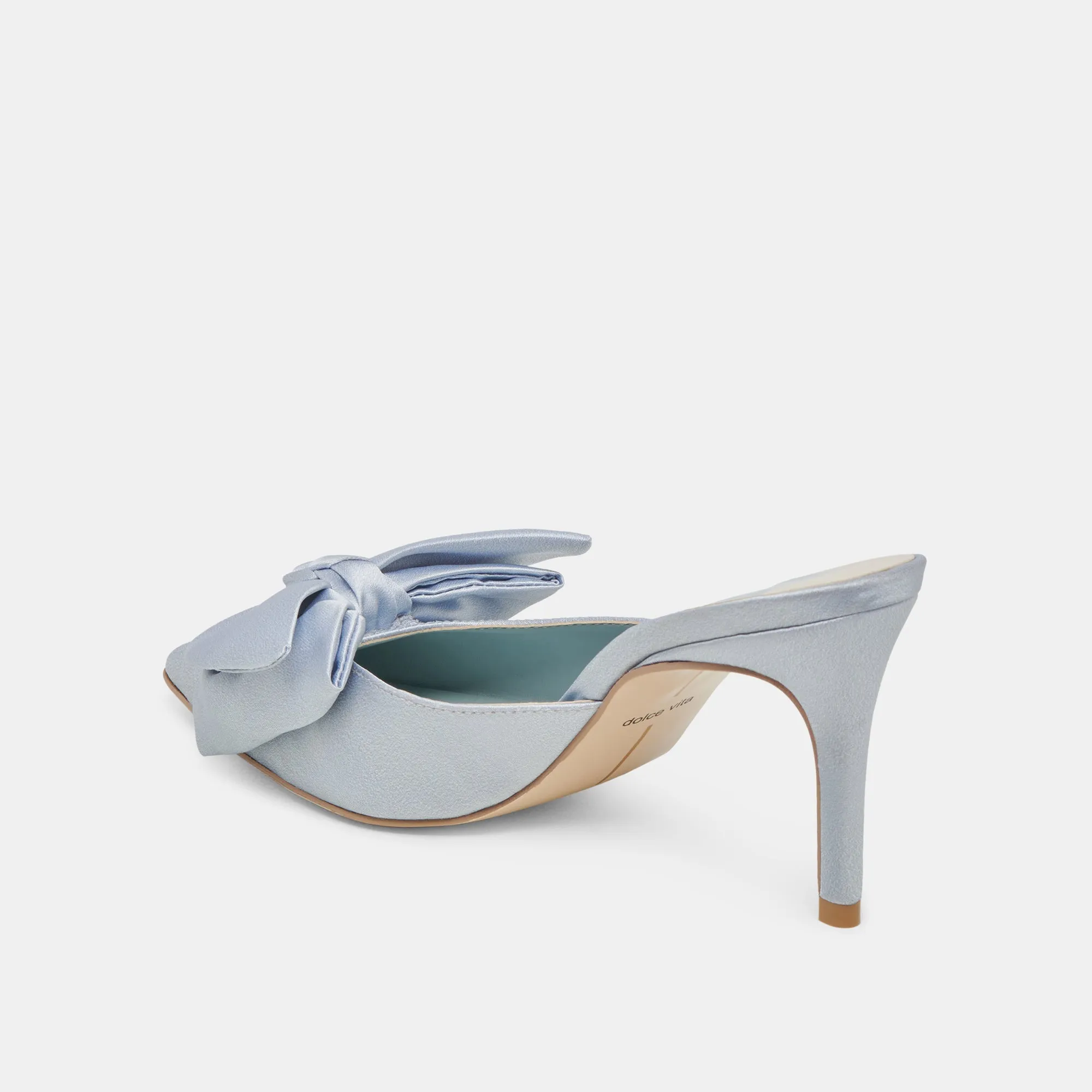 KAYLI HEELS LIGHT BLUE SATIN - re:vita sold by Dolce Vita product image thumbnail 5