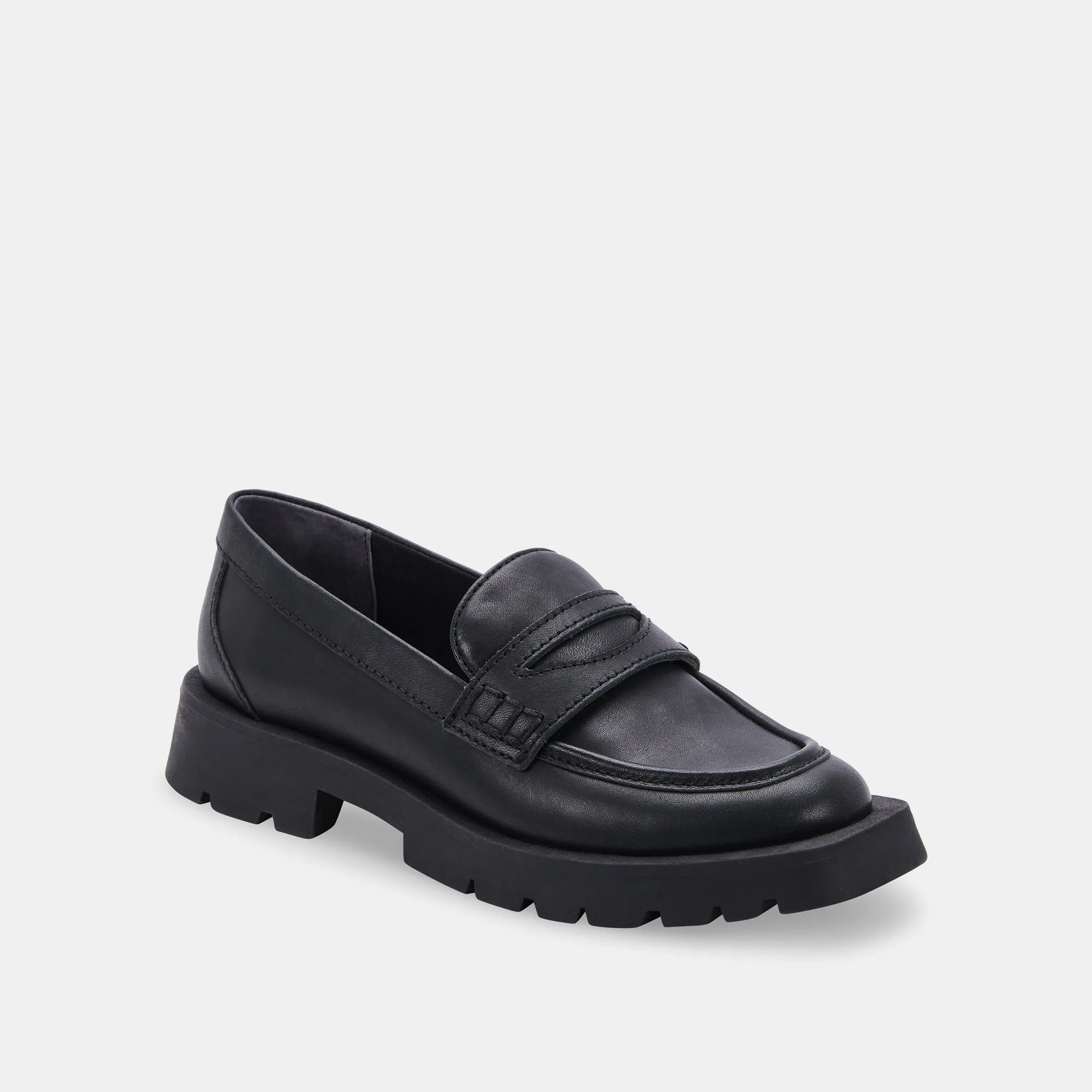 ELIAS FLATS BLACK LEATHER - re:vita sold by Dolce Vita product image thumbnail 3