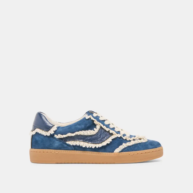 NOTICE LACE SNEAKERS NAVY SUEDE sold by Dolce Vita