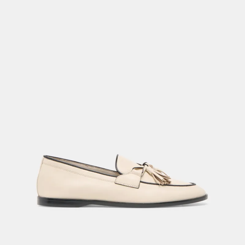LOKLAN LOAFERS IVORY LEATHER sold by Dolce Vita