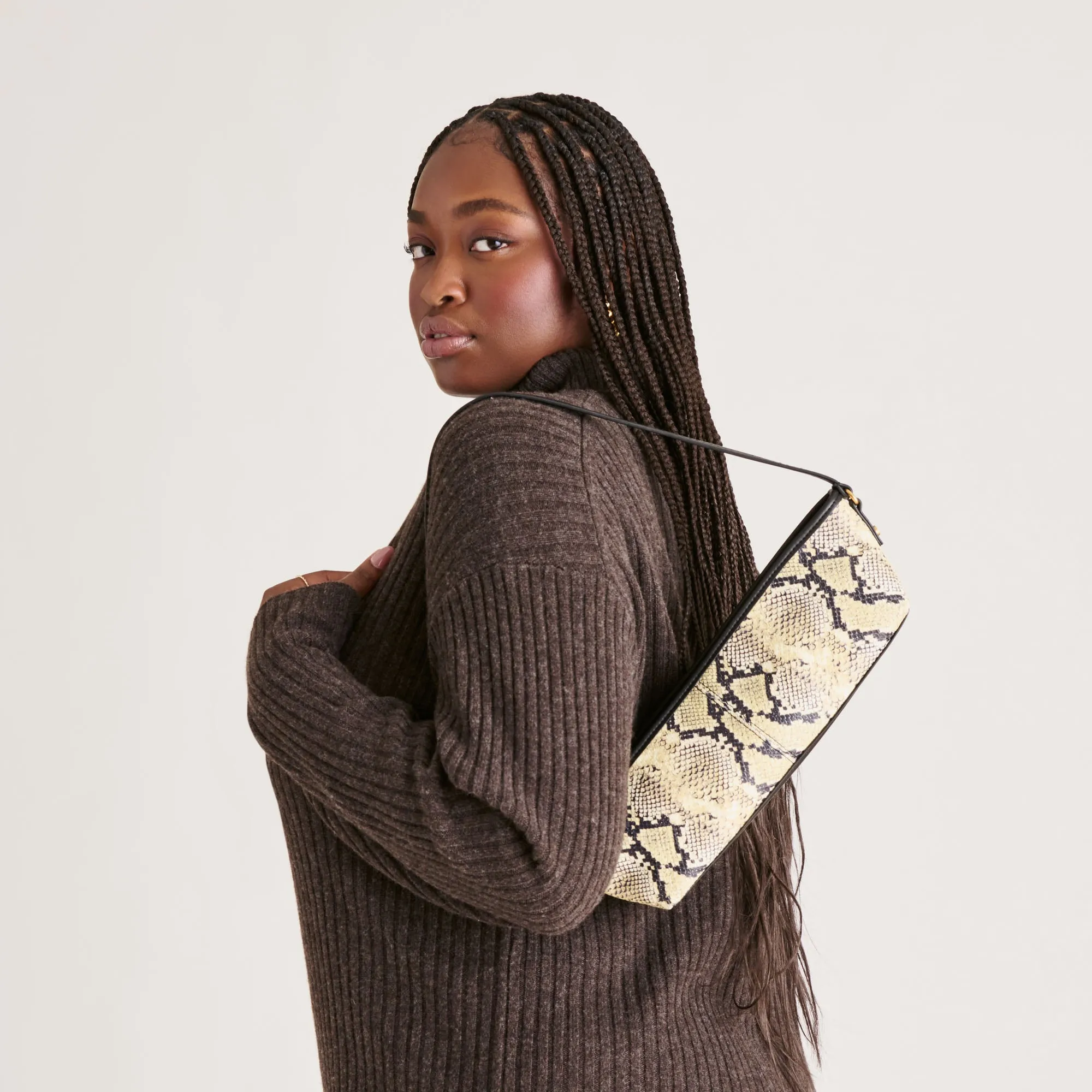 SAVAII SHOULDER BAG BLACK WHITE SNAKE STELLA sold by Dolce Vita product image thumbnail 2