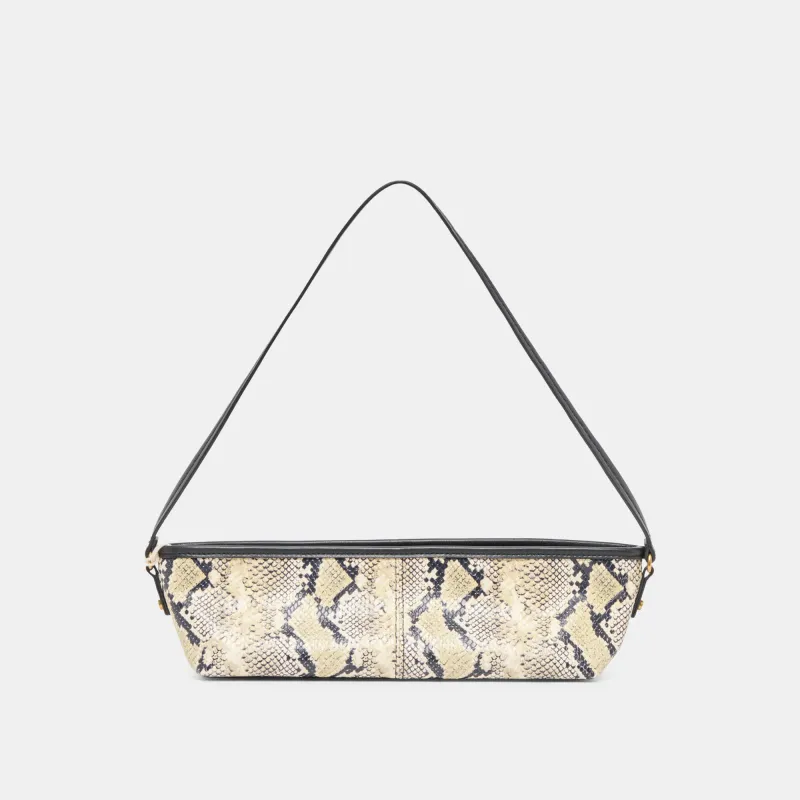 SAVAII SHOULDER BAG BLACK WHITE SNAKE STELLA sold by Dolce Vita