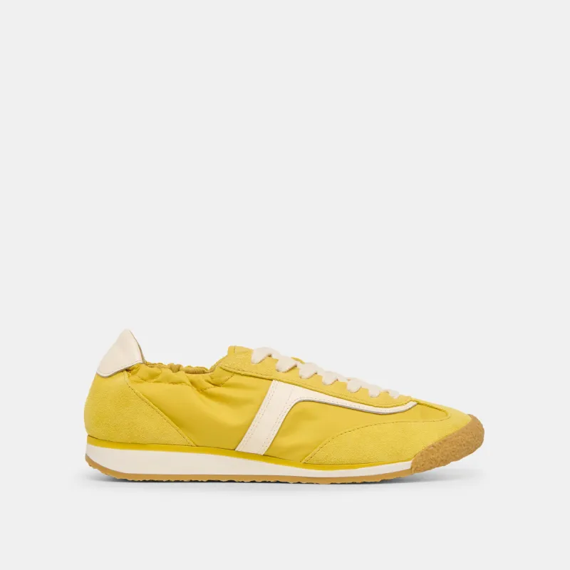 SARIYA SNEAKERS YELLOW NYLON sold by Dolce Vita
