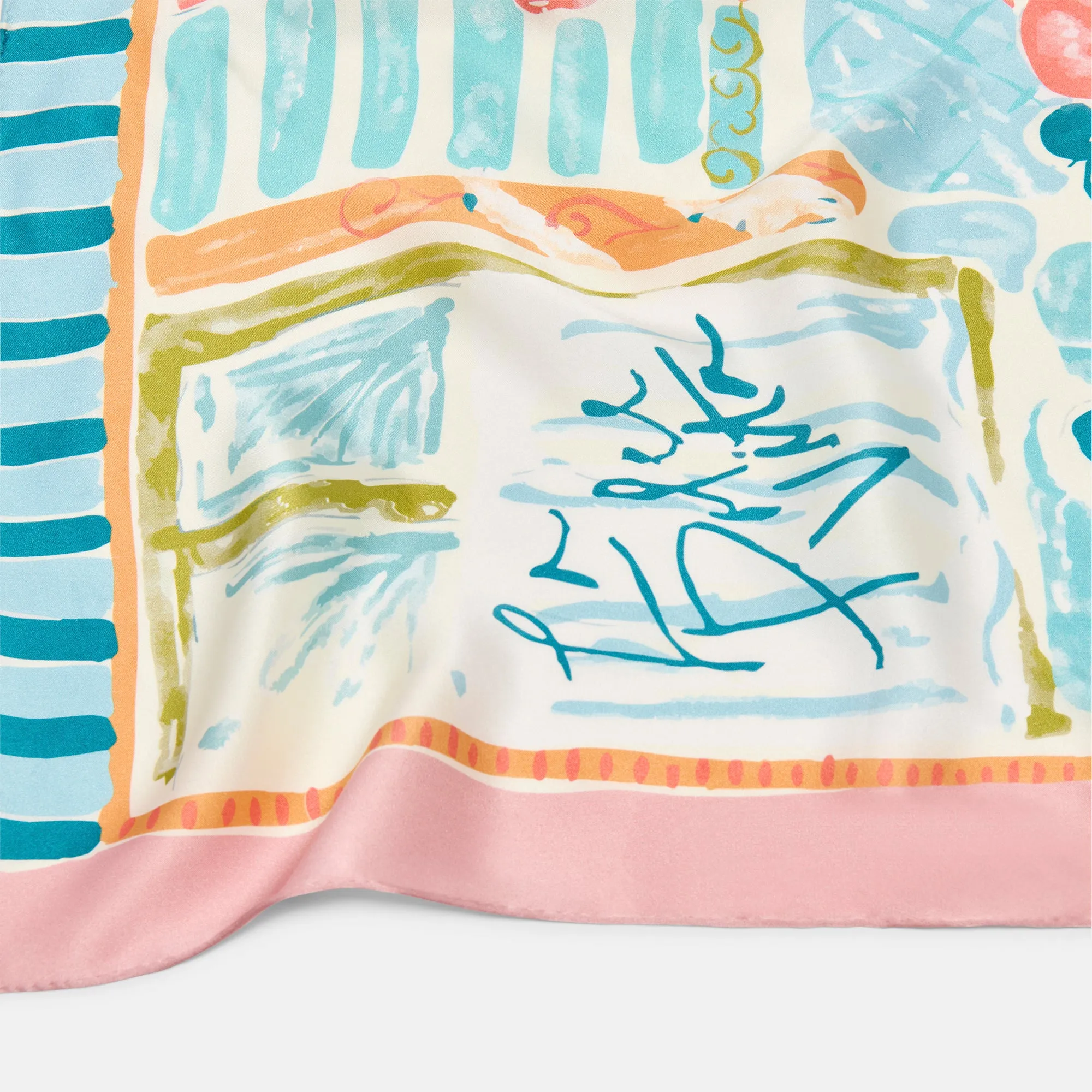 LA DOLCE VITA SCARF PASTEL MULTI sold by Dolce Vita product image thumbnail 3