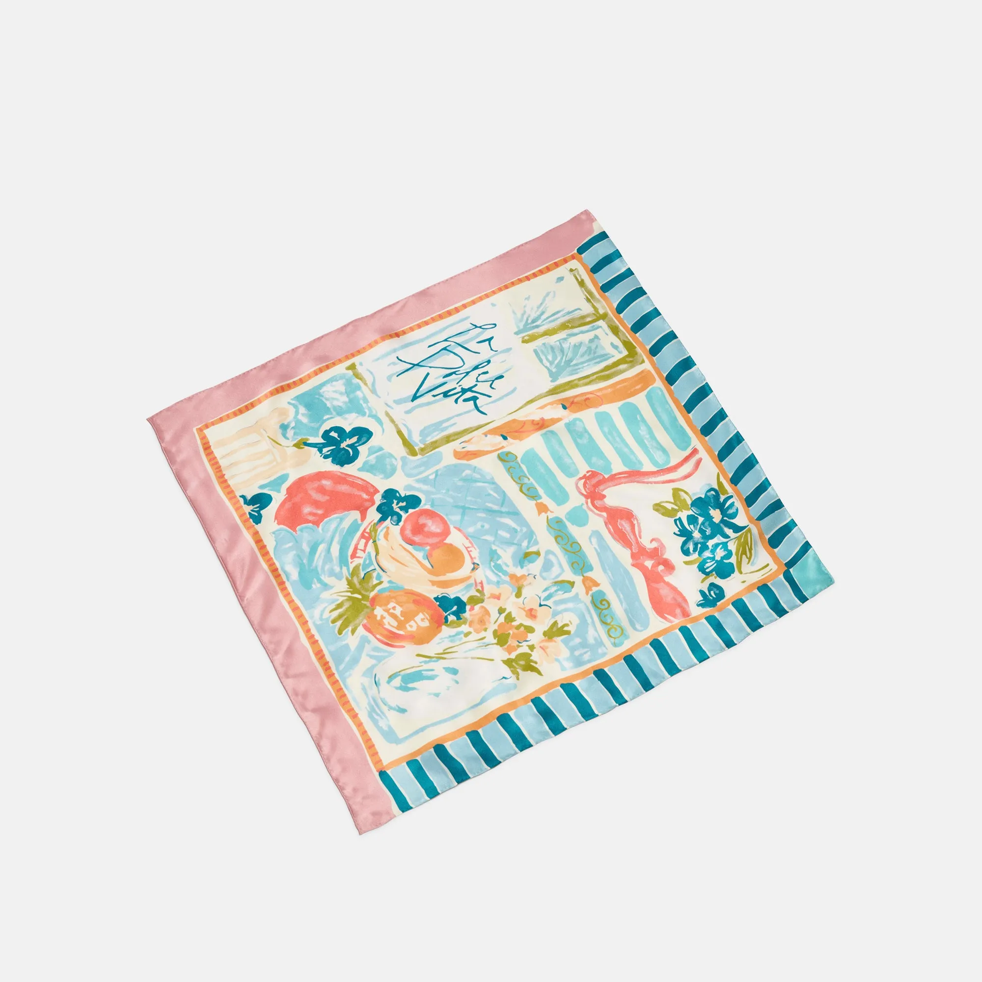 LA DOLCE VITA SCARF PASTEL MULTI sold by Dolce Vita product image thumbnail 5