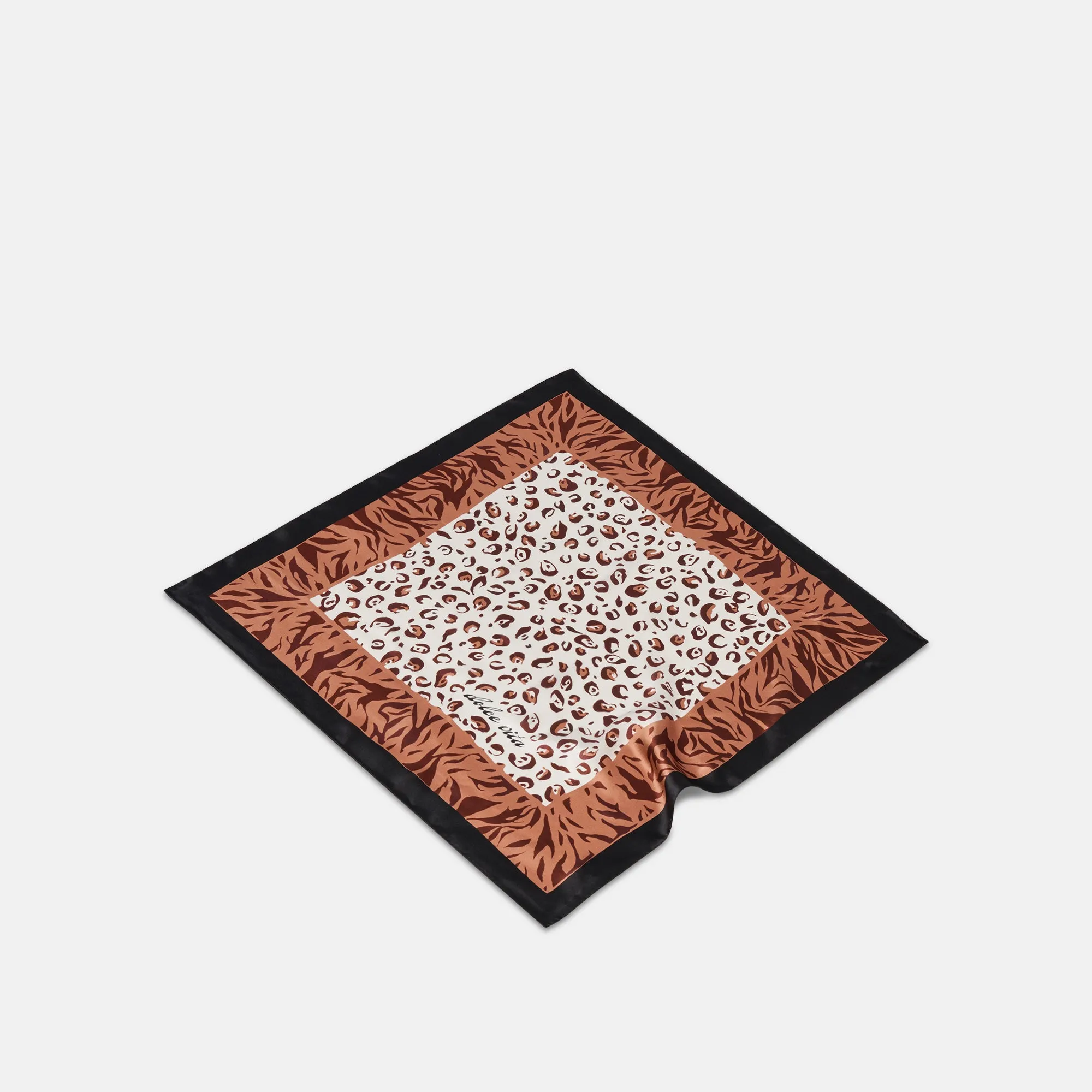 ANIMAL PRINT SCARF BROWN MULTI sold by Dolce Vita product image thumbnail 5