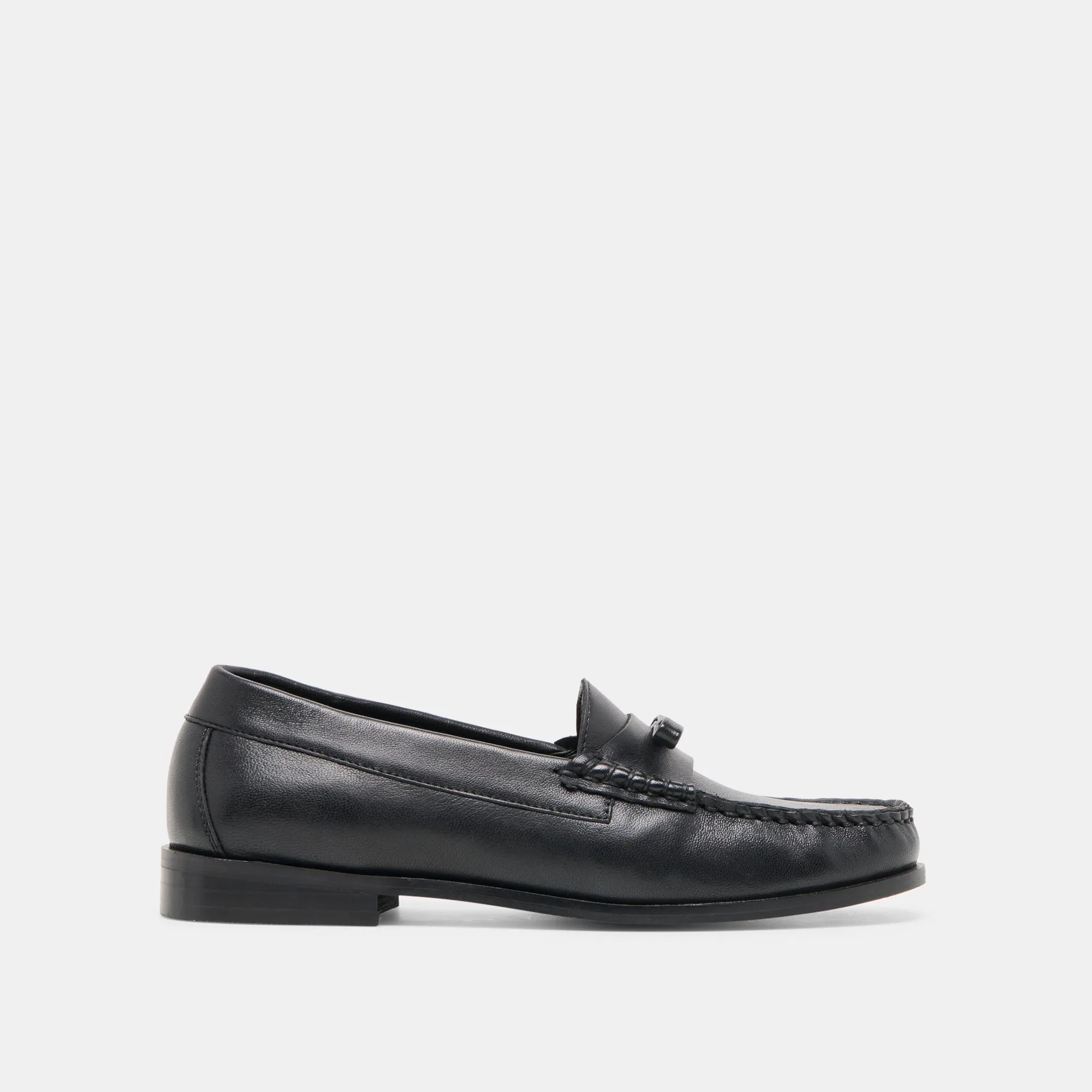 BARNEY LOAFERS BLACK LEATHER sold by Dolce Vita