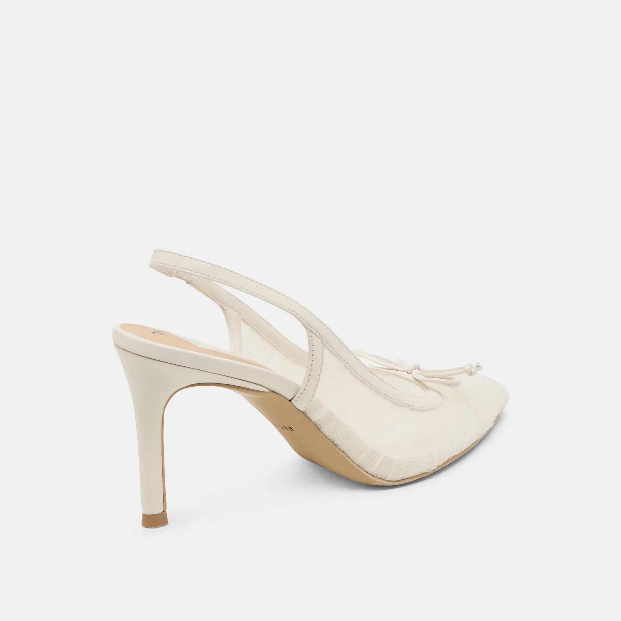 YELA HEELS WHITE TULLE - re:vita sold by Dolce Vita product image thumbnail 5