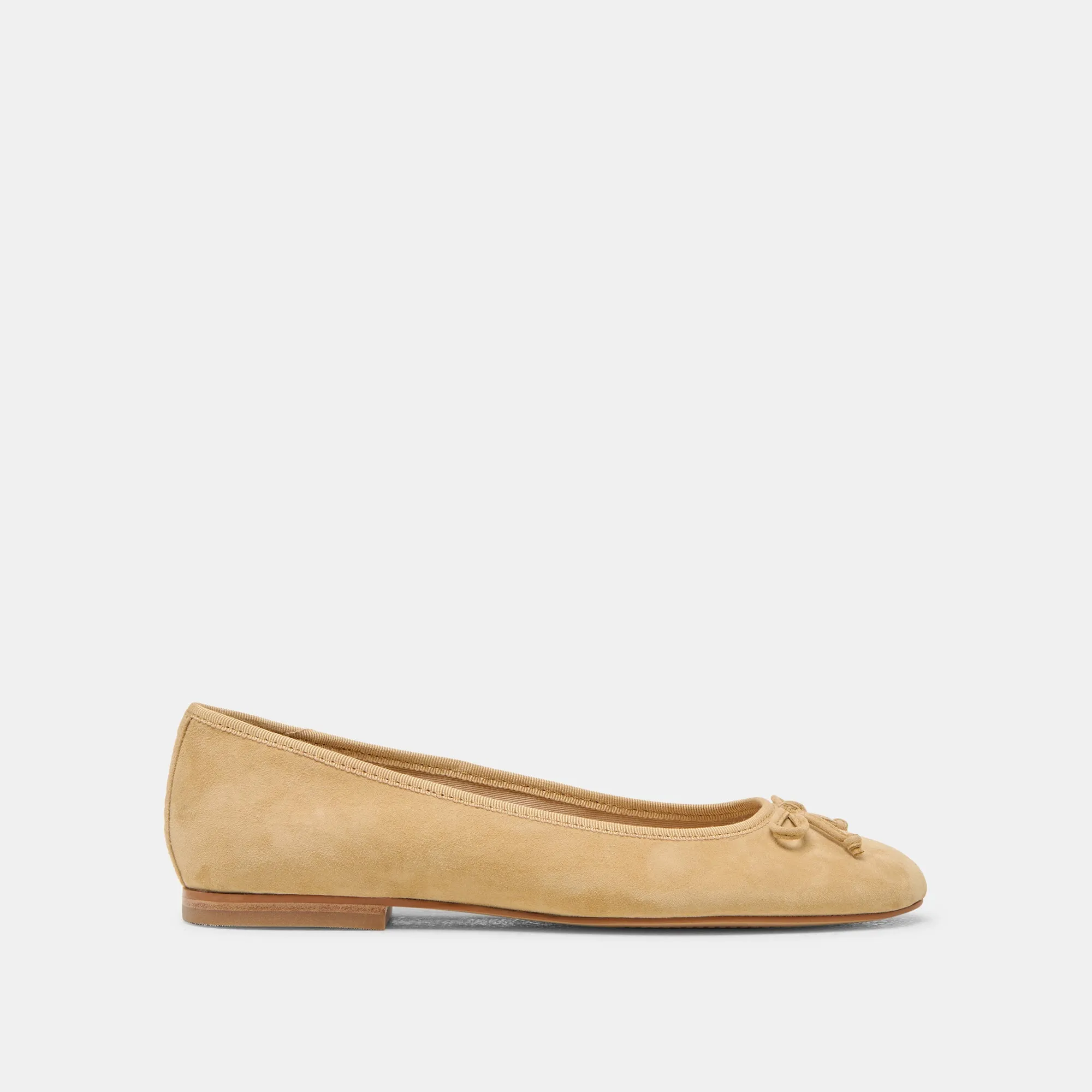 RITLA BALLET FLATS HONEY SUEDE - re:vita sold by Dolce Vita