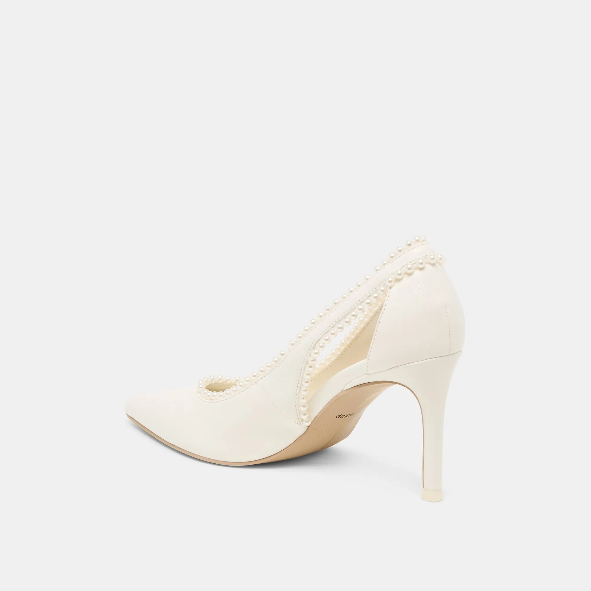 KELSON PEARL HEELS TRUE WHITE LEATHER sold by Dolce Vita product image thumbnail 5