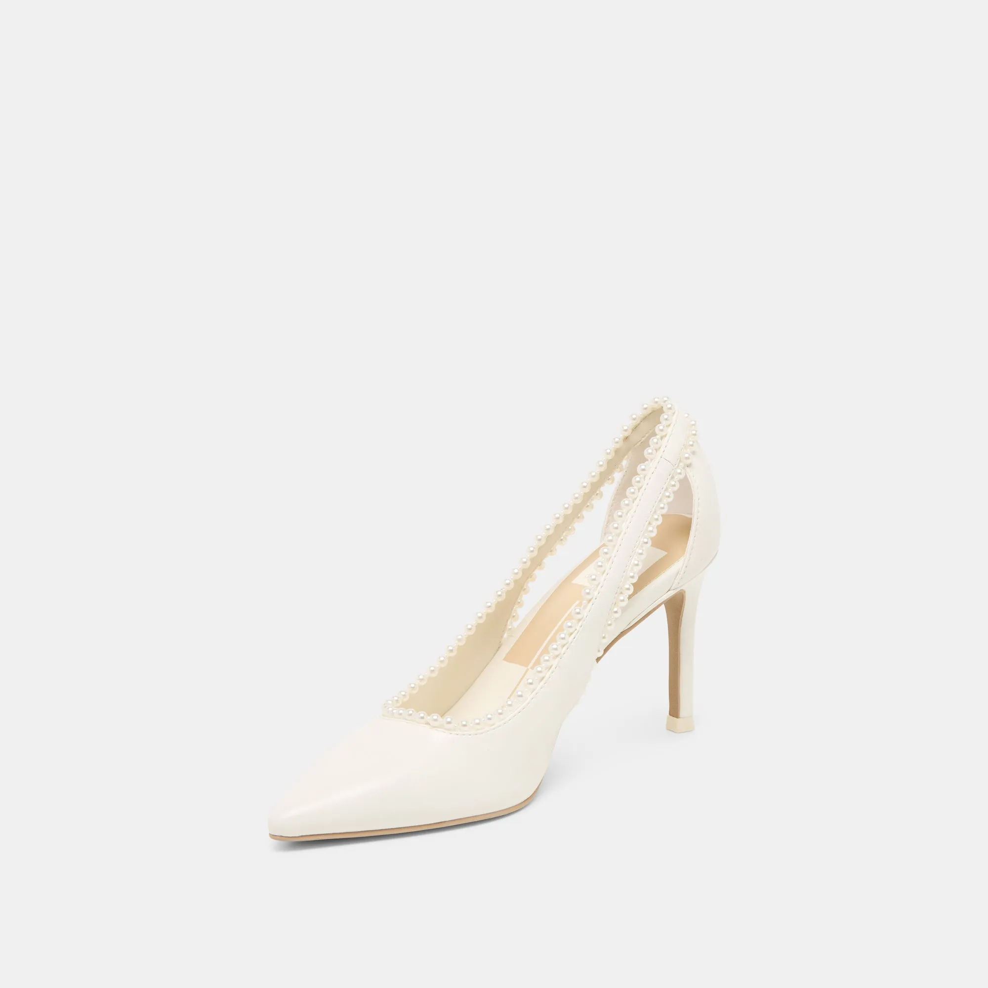 KELSON PEARL HEELS TRUE WHITE LEATHER sold by Dolce Vita product image thumbnail 4