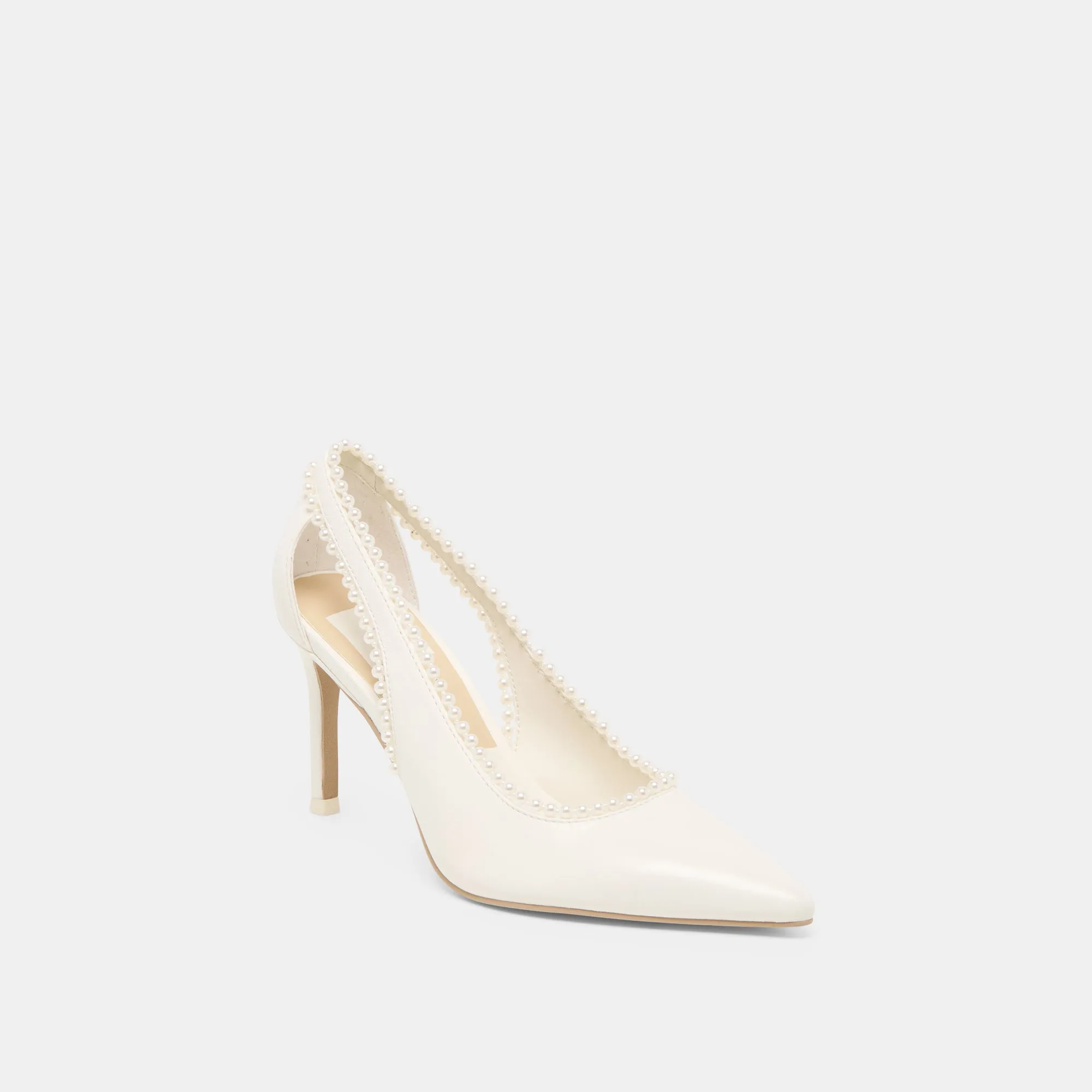 KELSON PEARL HEELS TRUE WHITE LEATHER sold by Dolce Vita product image thumbnail 2