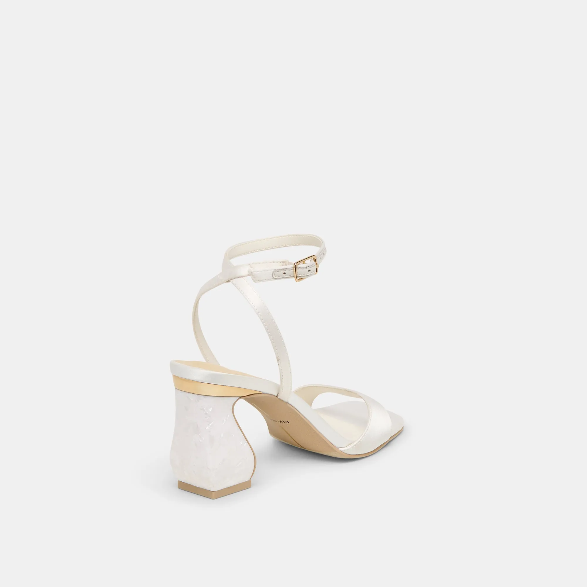 TILDA HEELS TRUE WHITE SATIN sold by Dolce Vita product image thumbnail 3
