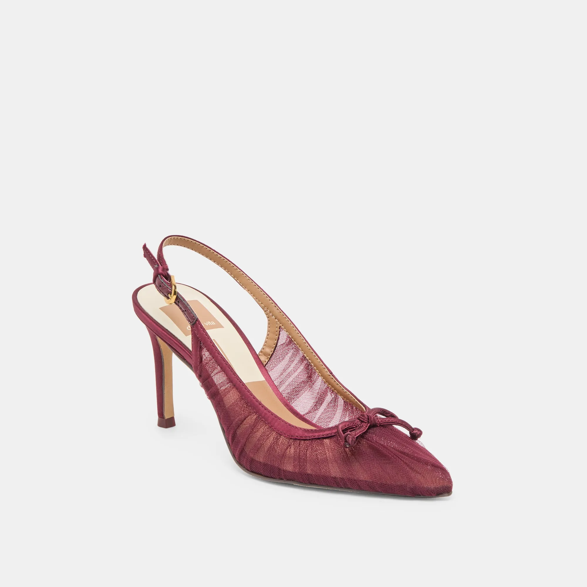 YELA HEELS CRANBERRY TULLE sold by Dolce Vita product image thumbnail 2