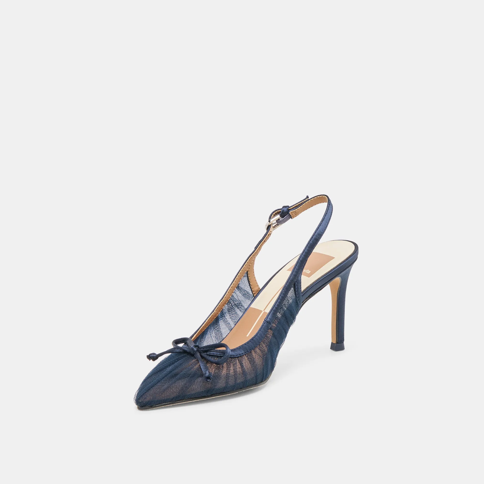 YELA HEELS NAVY TULLE sold by Dolce Vita product image thumbnail 4