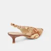 ALENNA HEELS BROWN SNAKE CALF HAIR sold by Dolce Vita