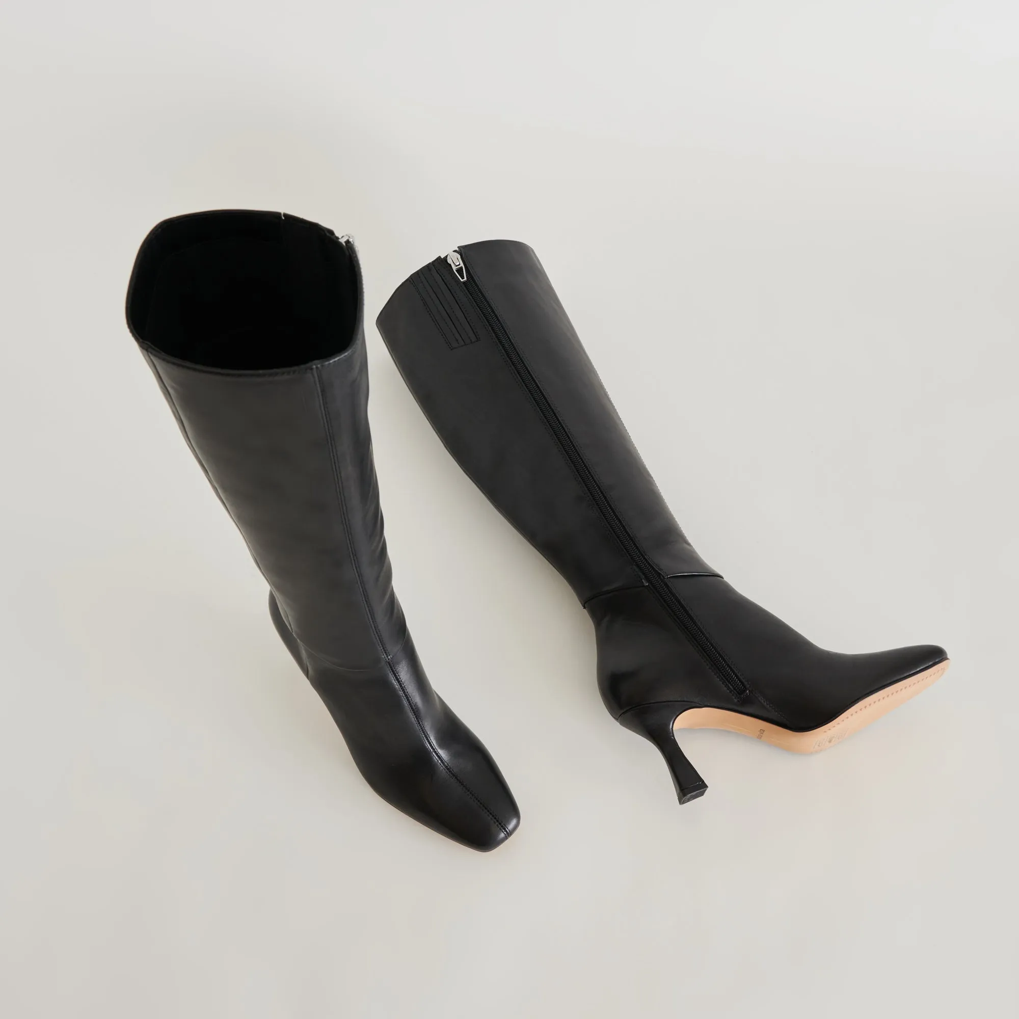 GYRA EXTRA WIDE CALF BOOTS BLACK LEATHER - re:vita sold by Dolce Vita product image thumbnail 5