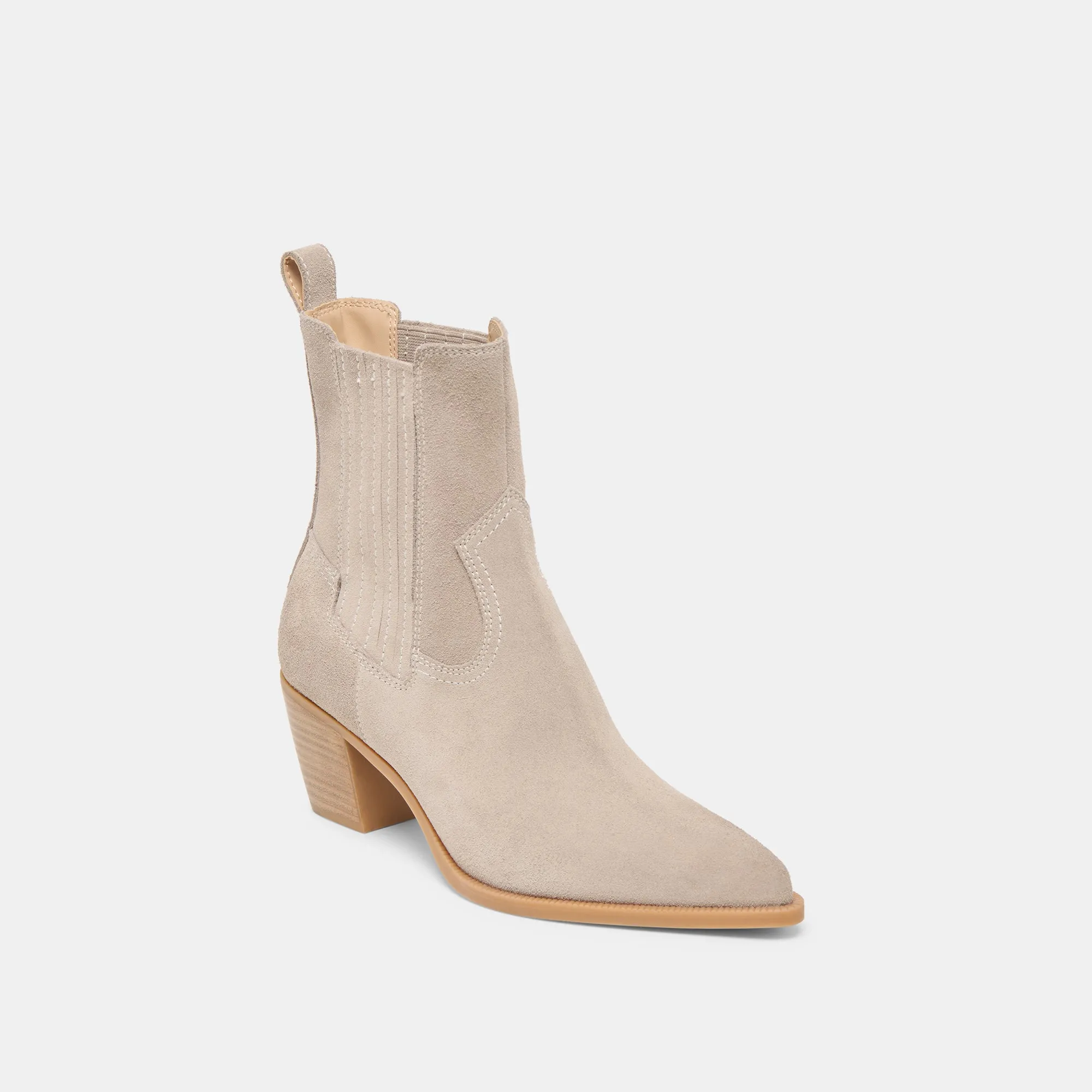 SLIM BOOTIES TAUPE SUEDE sold by Dolce Vita product image thumbnail 2