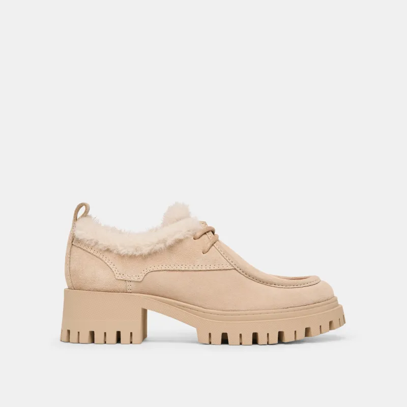 MILZA PLUSH LOAFERS DUNE SUEDE sold by Dolce Vita