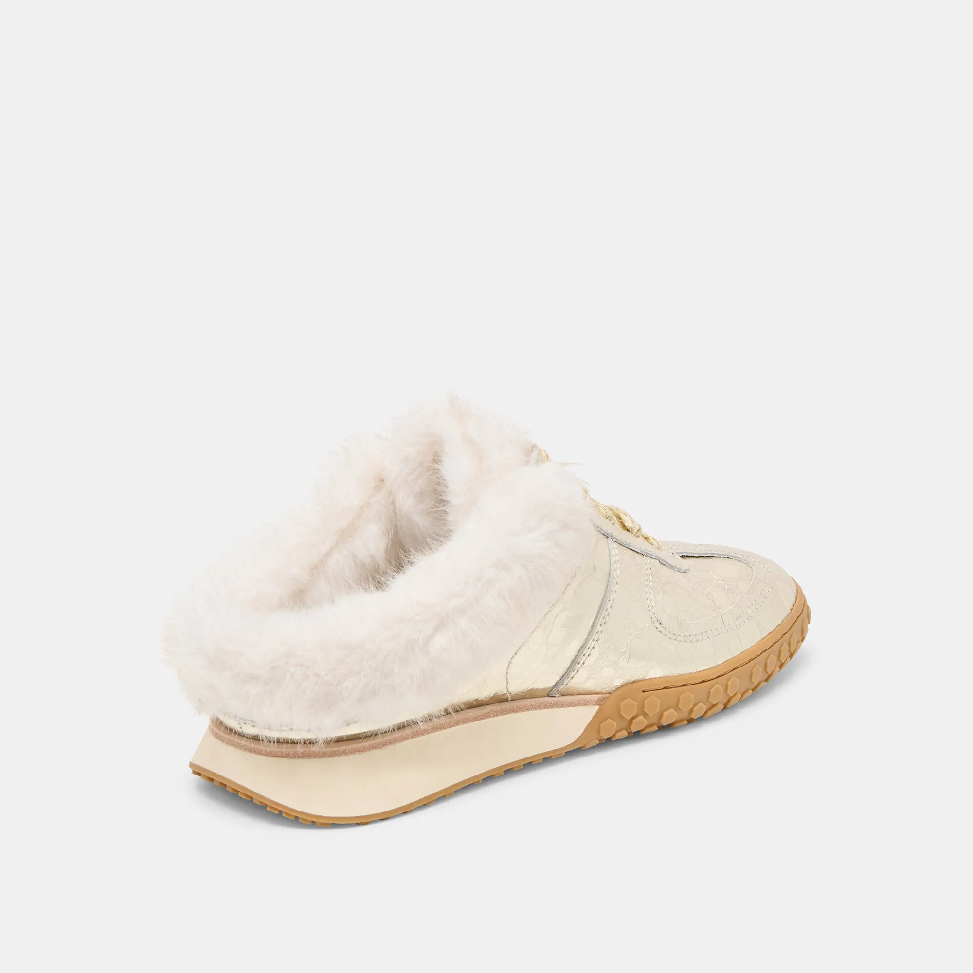 IZZEY PLUSH SNEAKERS PLATINUM LEATHER sold by Dolce Vita product image thumbnail 5