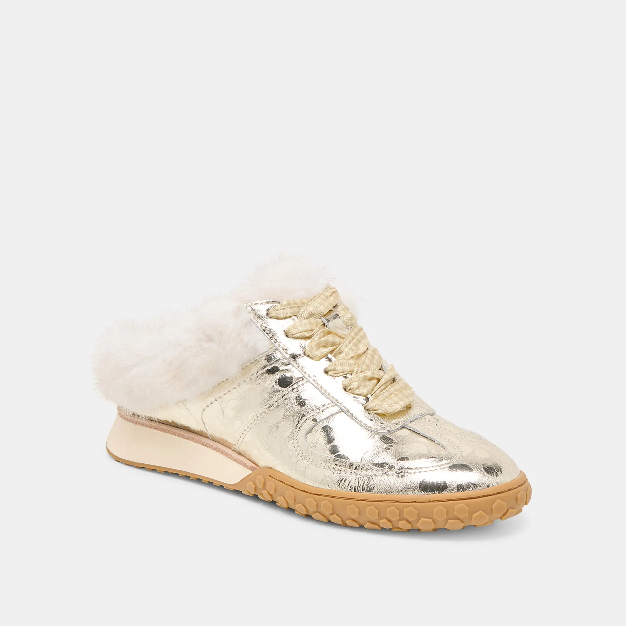 IZZEY PLUSH SNEAKERS PLATINUM LEATHER sold by Dolce Vita product image thumbnail 3