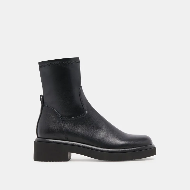 SIMAYA H2O WIDE BOOTS BLACK LEATHER sold by Dolce Vita