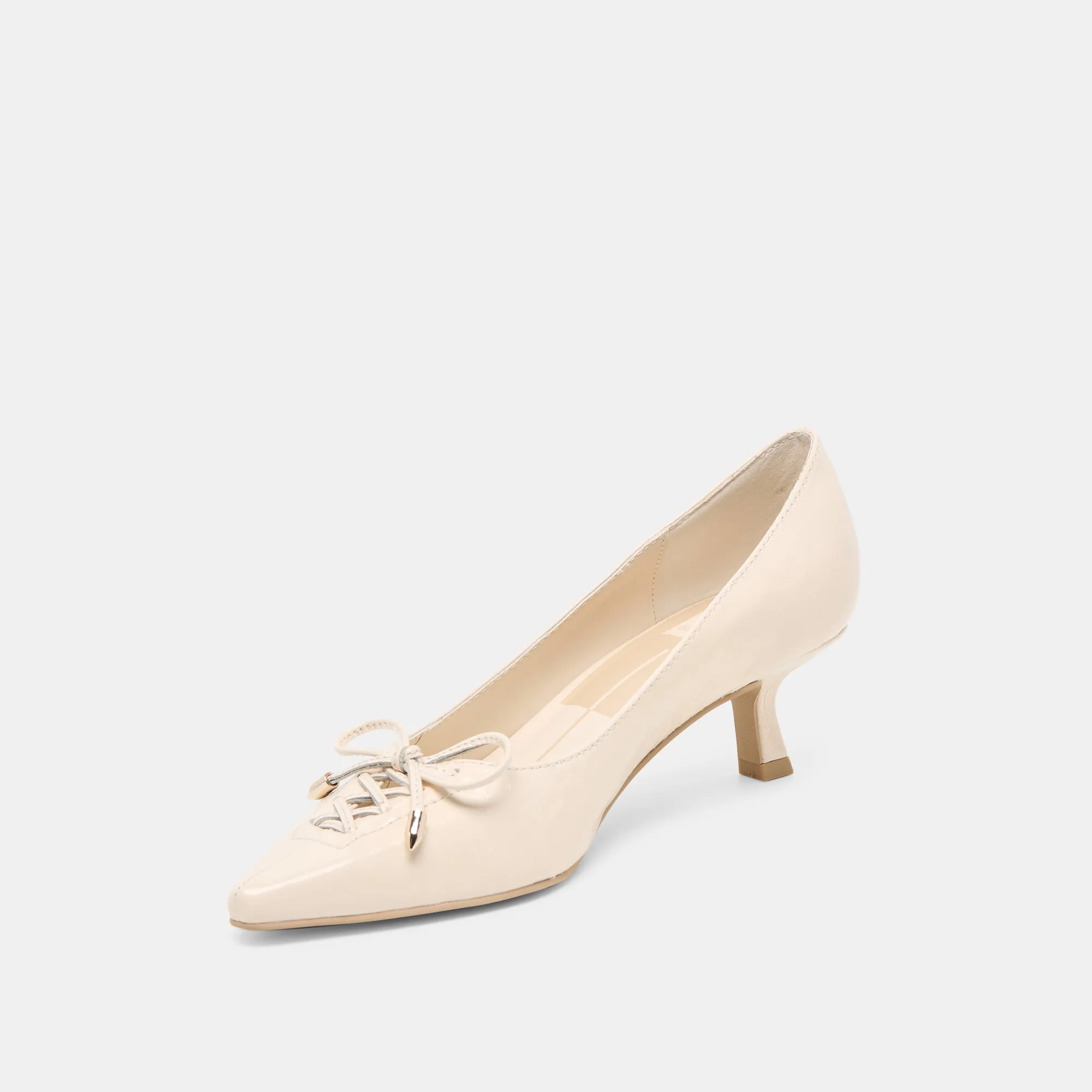 CLARIE HEELS BONE CRINKLE PATENT LEATHER sold by Dolce Vita product image thumbnail 4