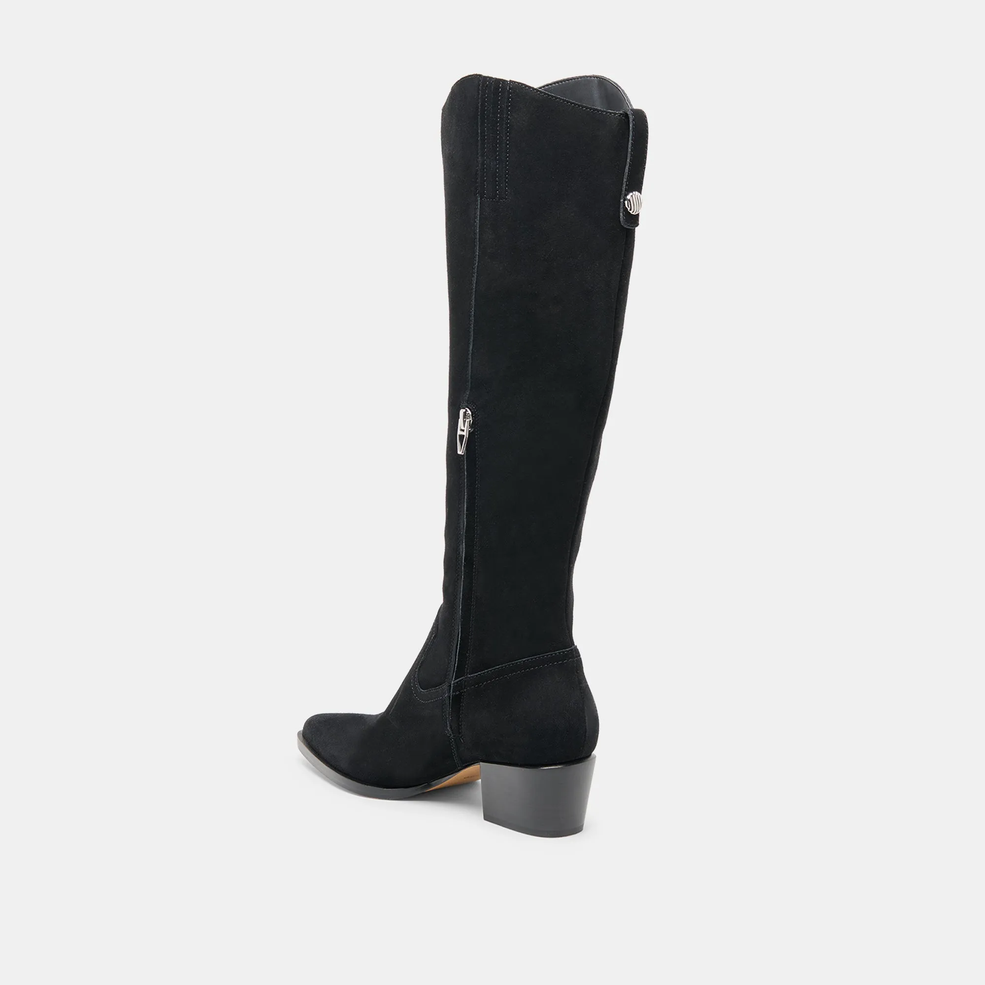 VIRONA H2O WIDE CALF BOOTS ONYX SUEDE sold by Dolce Vita product image thumbnail 5