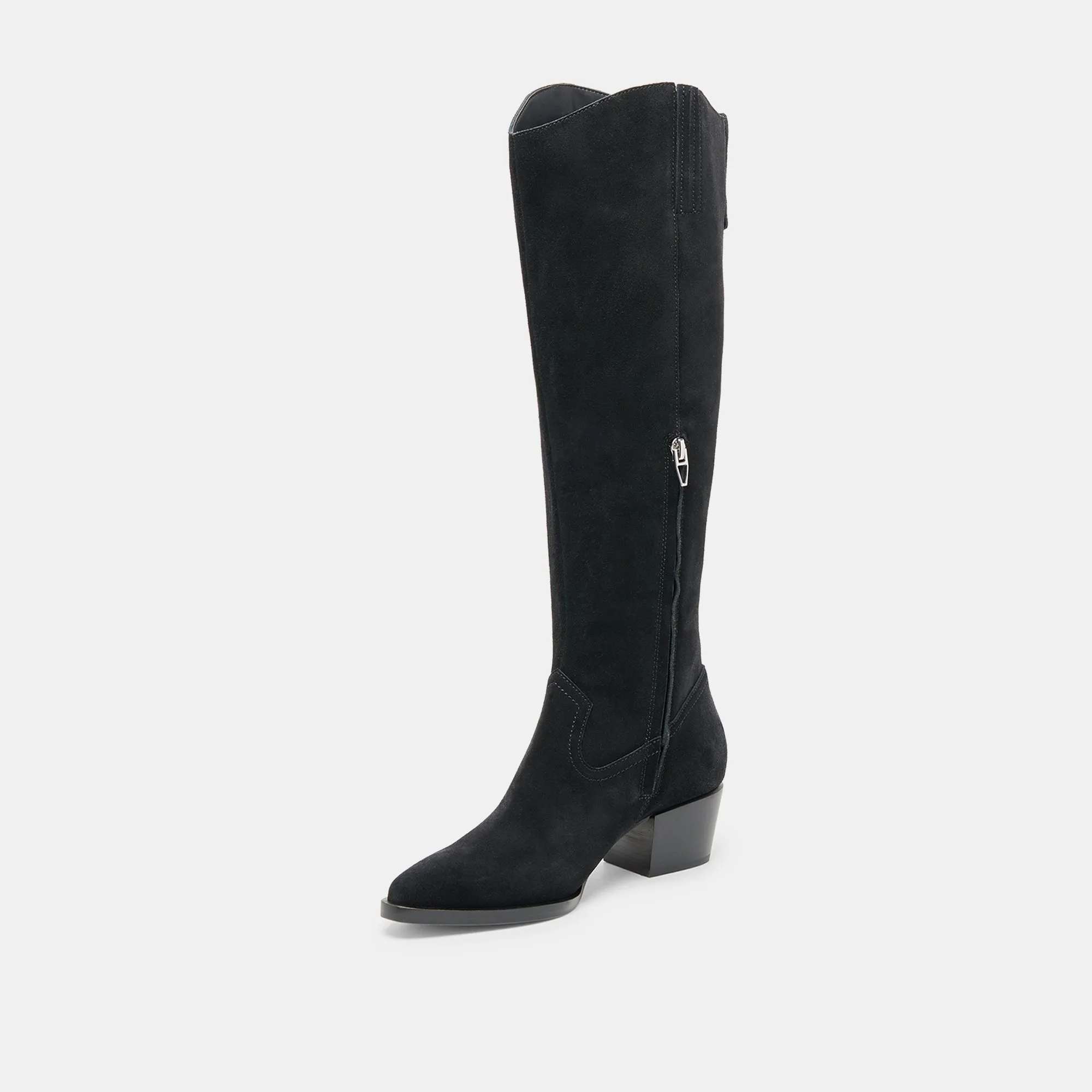 VIRONA H2O WIDE CALF BOOTS ONYX SUEDE sold by Dolce Vita product image thumbnail 4