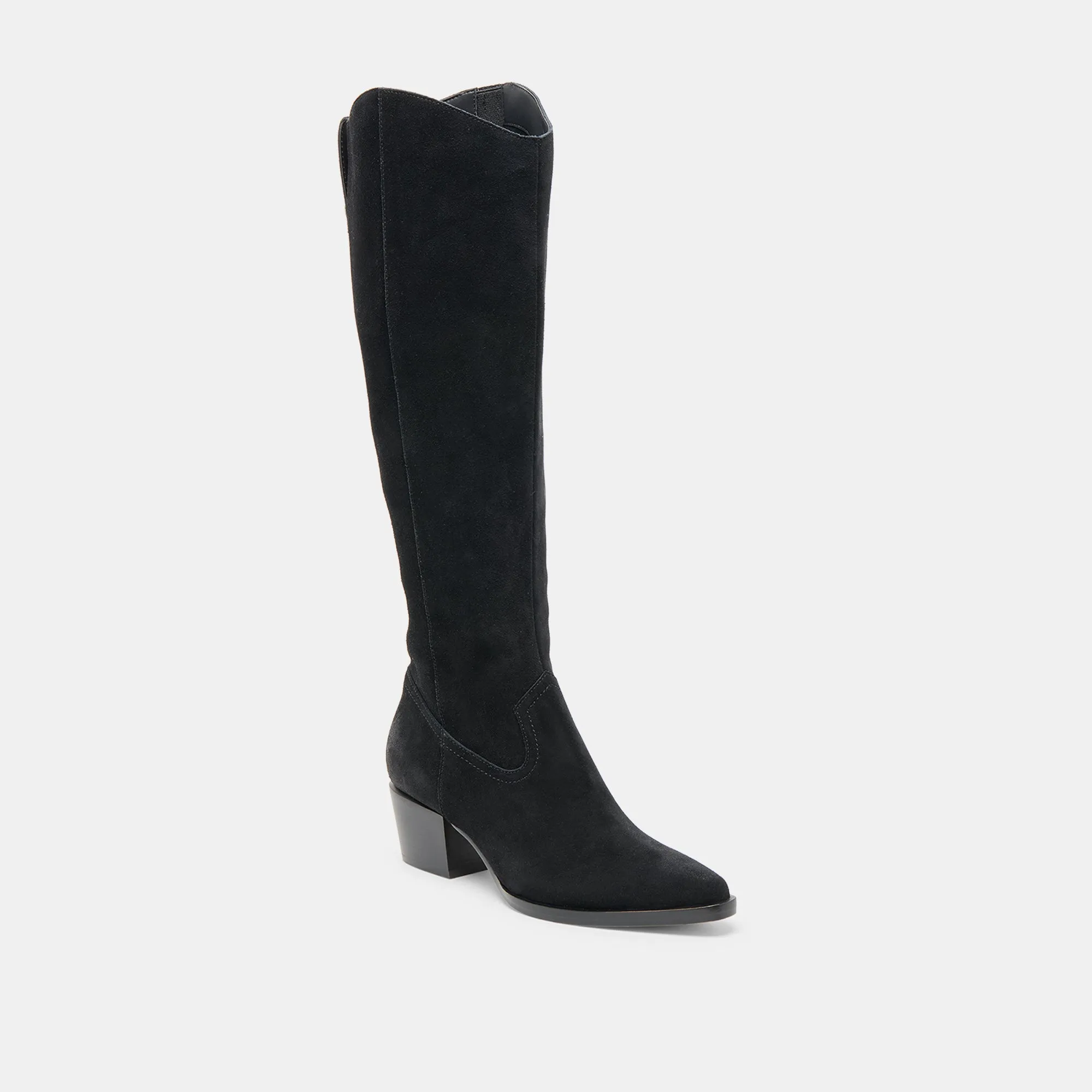 VIRONA H2O WIDE CALF BOOTS ONYX SUEDE sold by Dolce Vita product image thumbnail 2