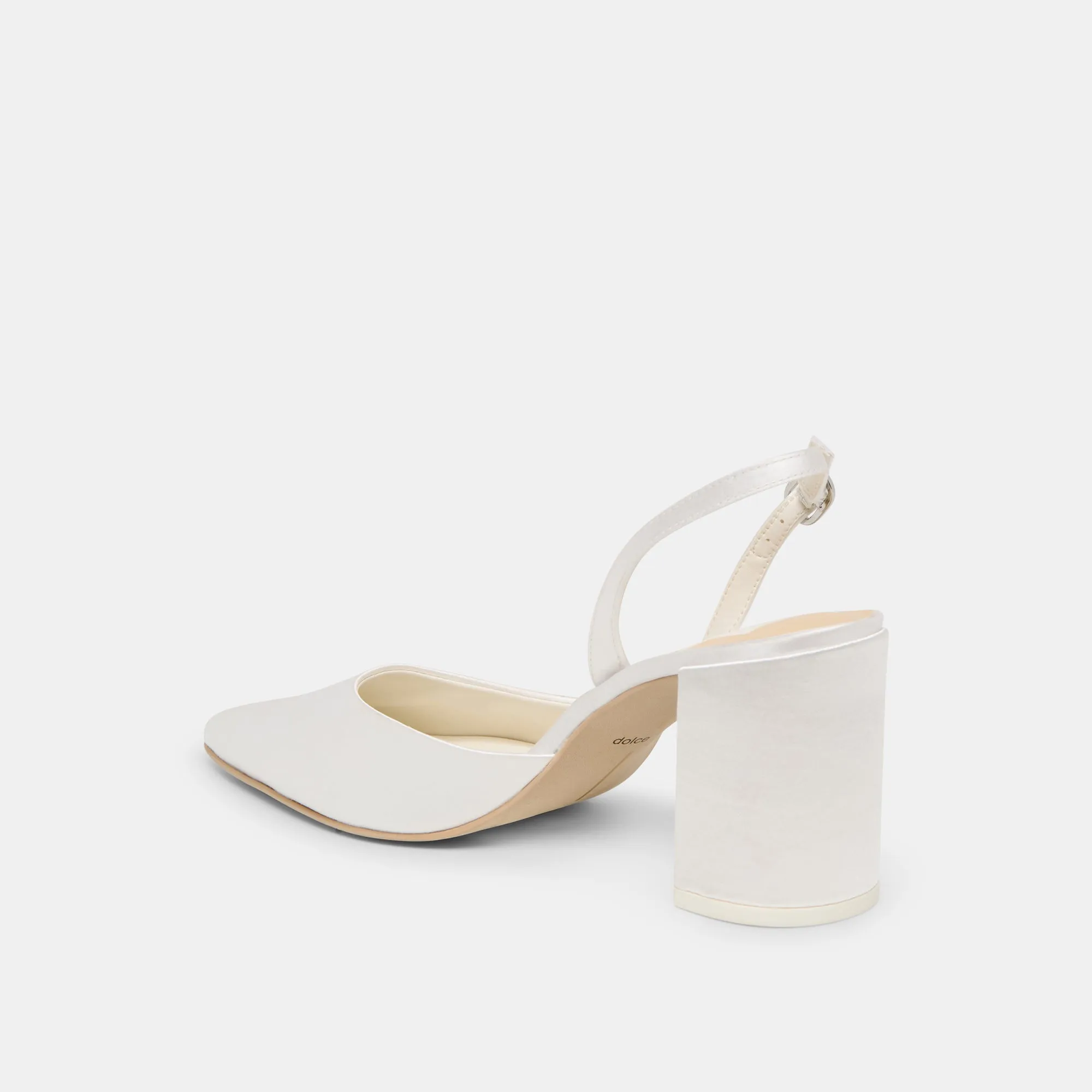 CAREL HIGH HEELS TRUE WHITE SATIN sold by Dolce Vita product image thumbnail 5