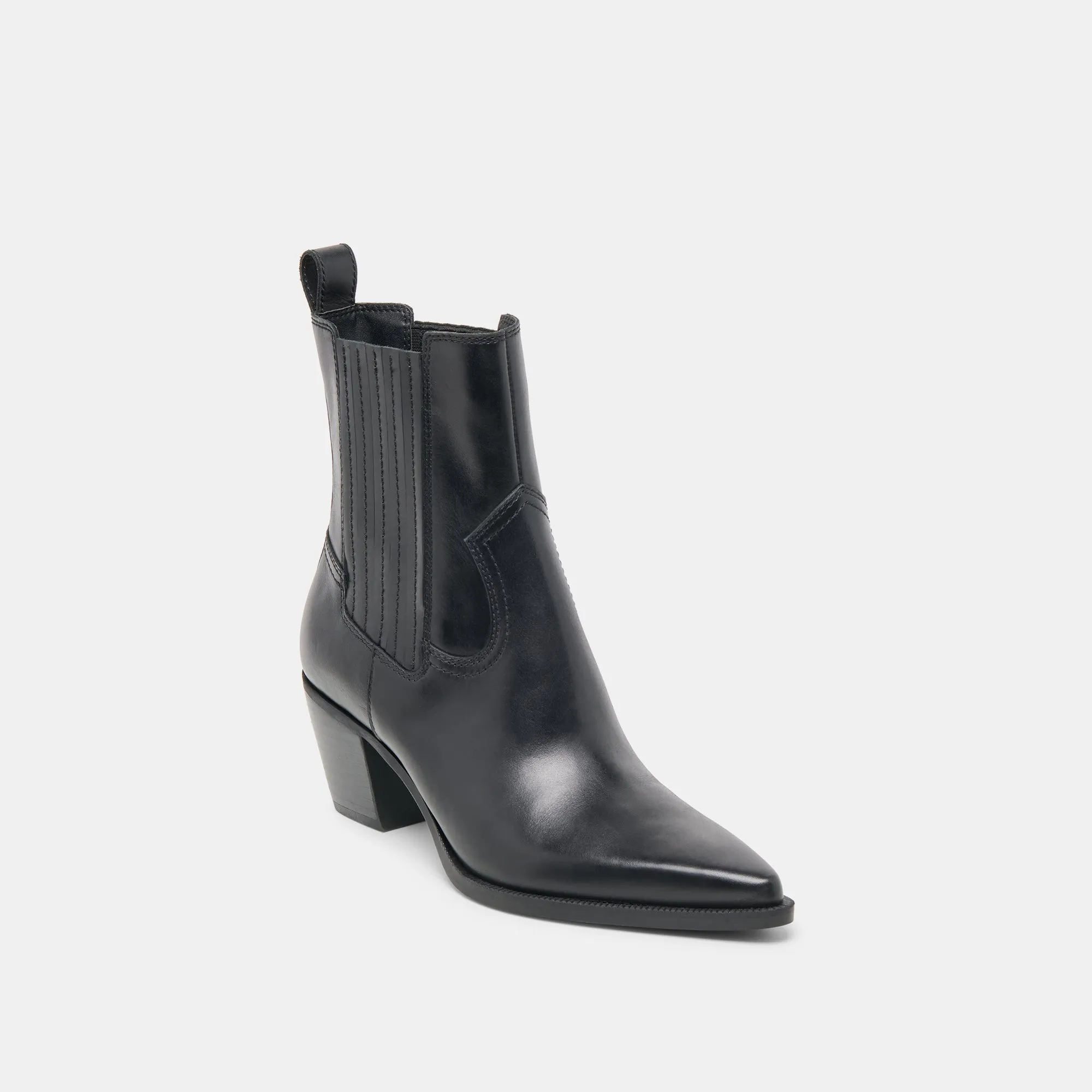 SLIM BOOTIES BLACK LEATHER sold by Dolce Vita product image thumbnail 2