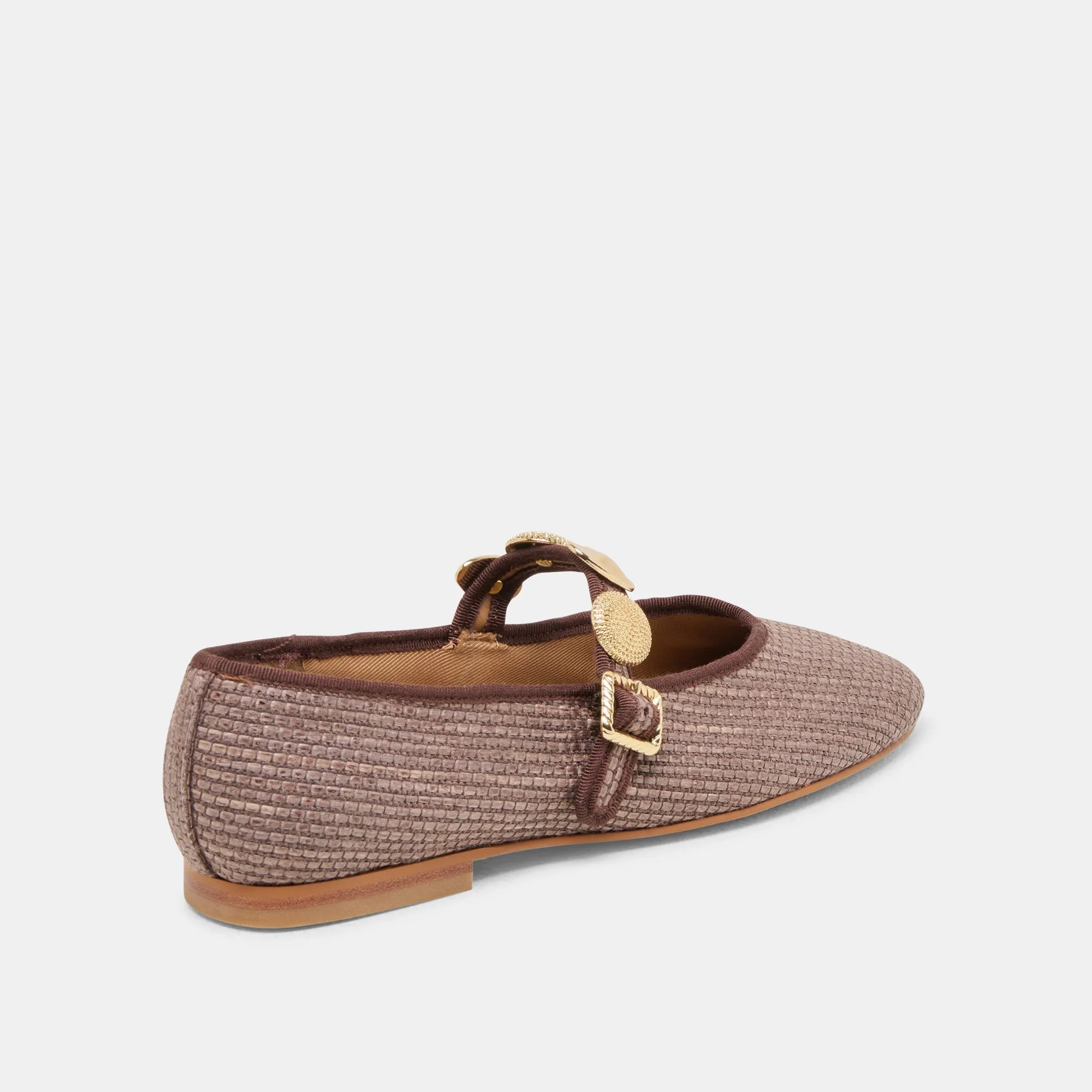RELAN BALLET FLATS WALNUT RAFFIA - re:vita sold by Dolce Vita product image thumbnail 5