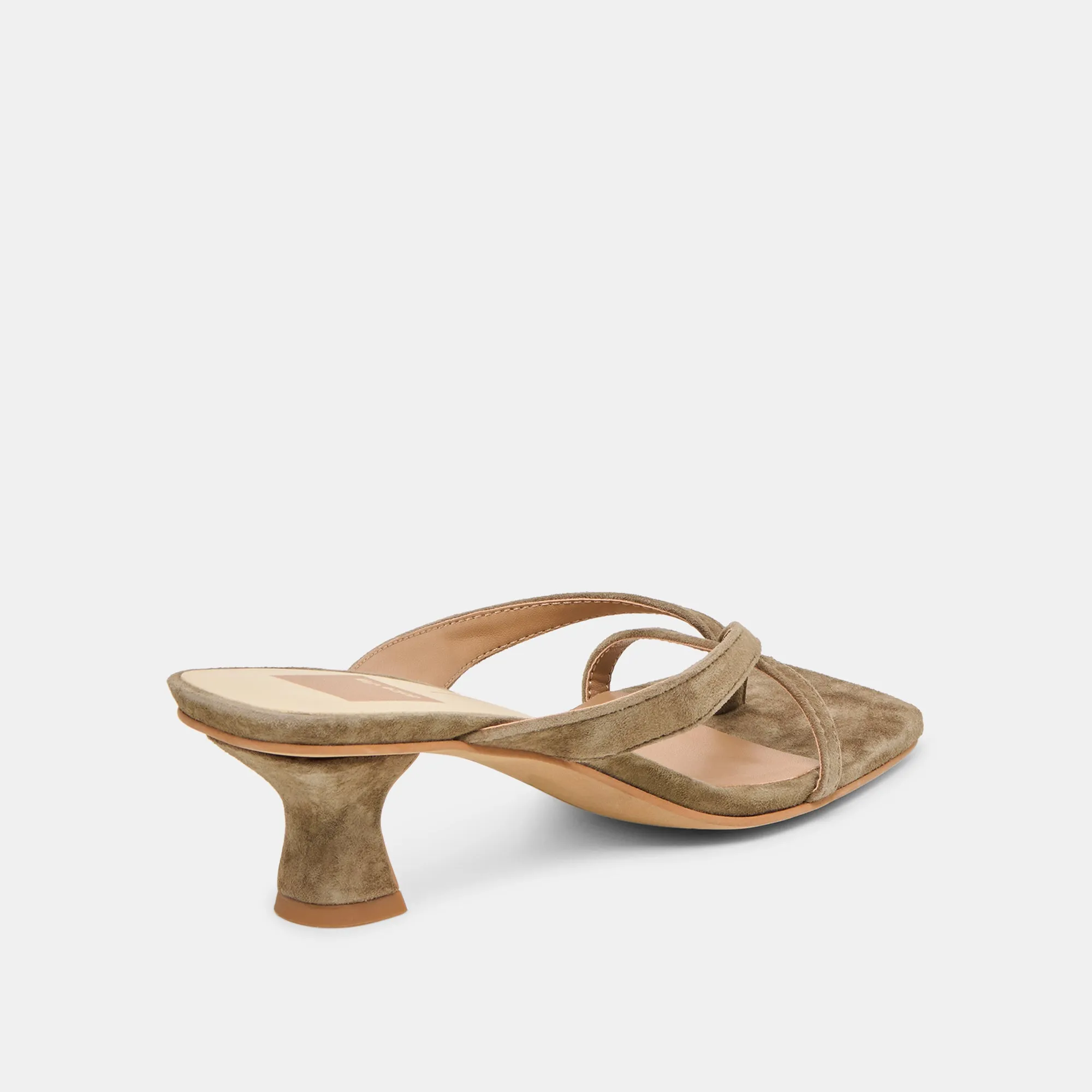 BREVEL HEELS OLIVE SUEDE sold by Dolce Vita product image thumbnail 3