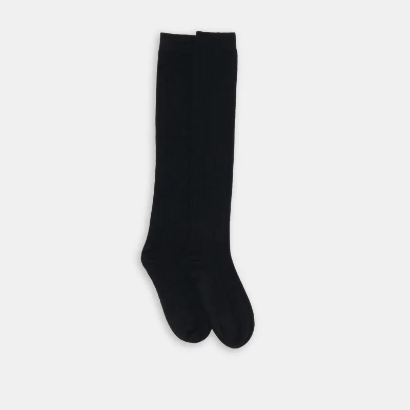 KNEE HIGH SOCKS BLACK sold by Dolce Vita