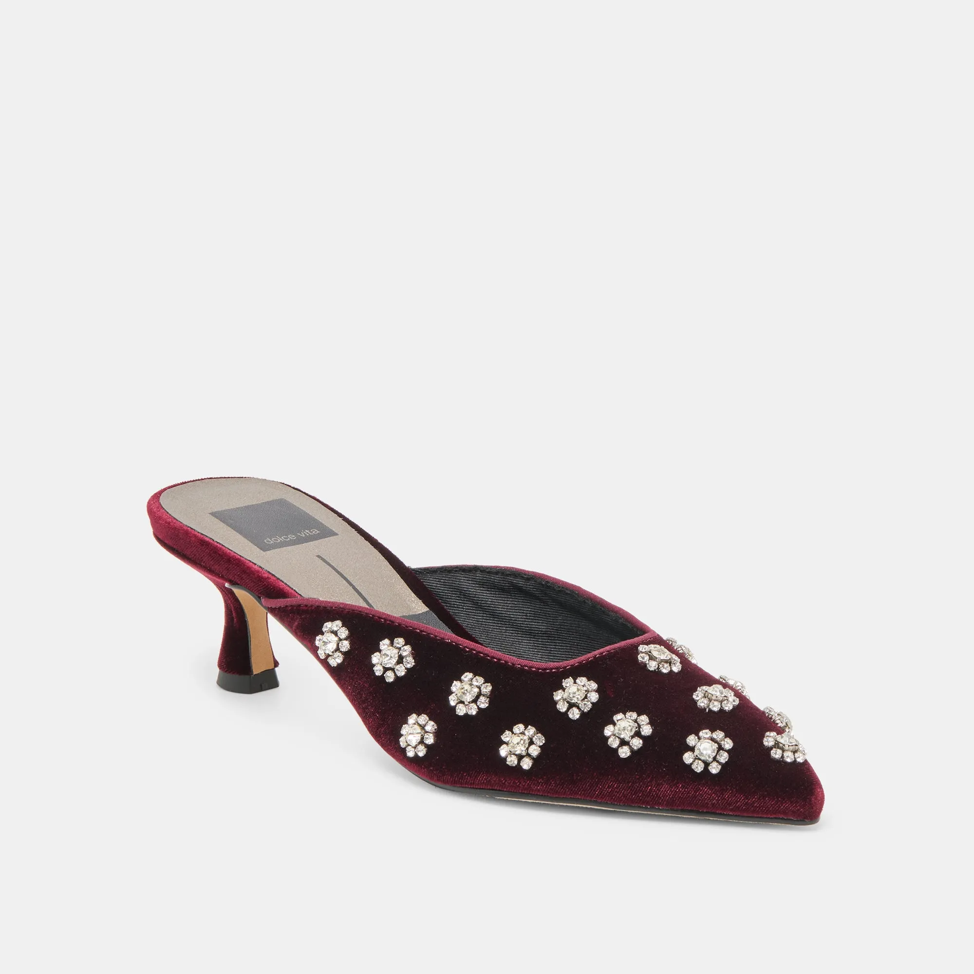 CLARA HEELS BORDEAUX VELVET sold by Dolce Vita product image thumbnail 2