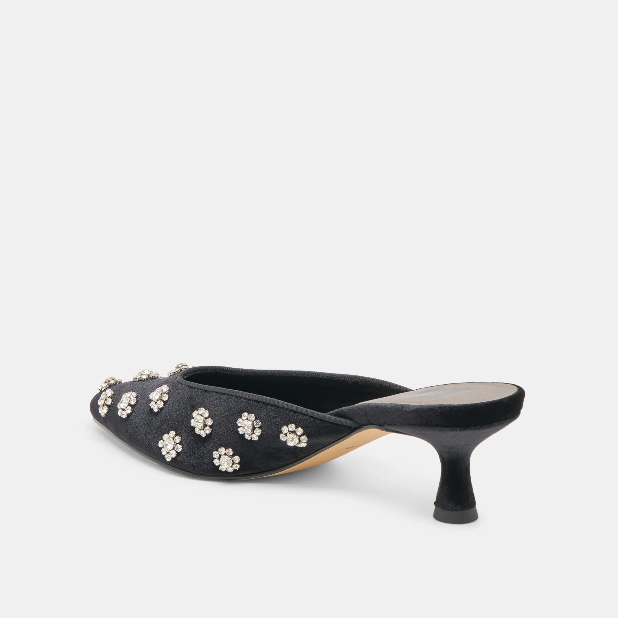 CLARA HEELS NERO VELVET sold by Dolce Vita product image thumbnail 5