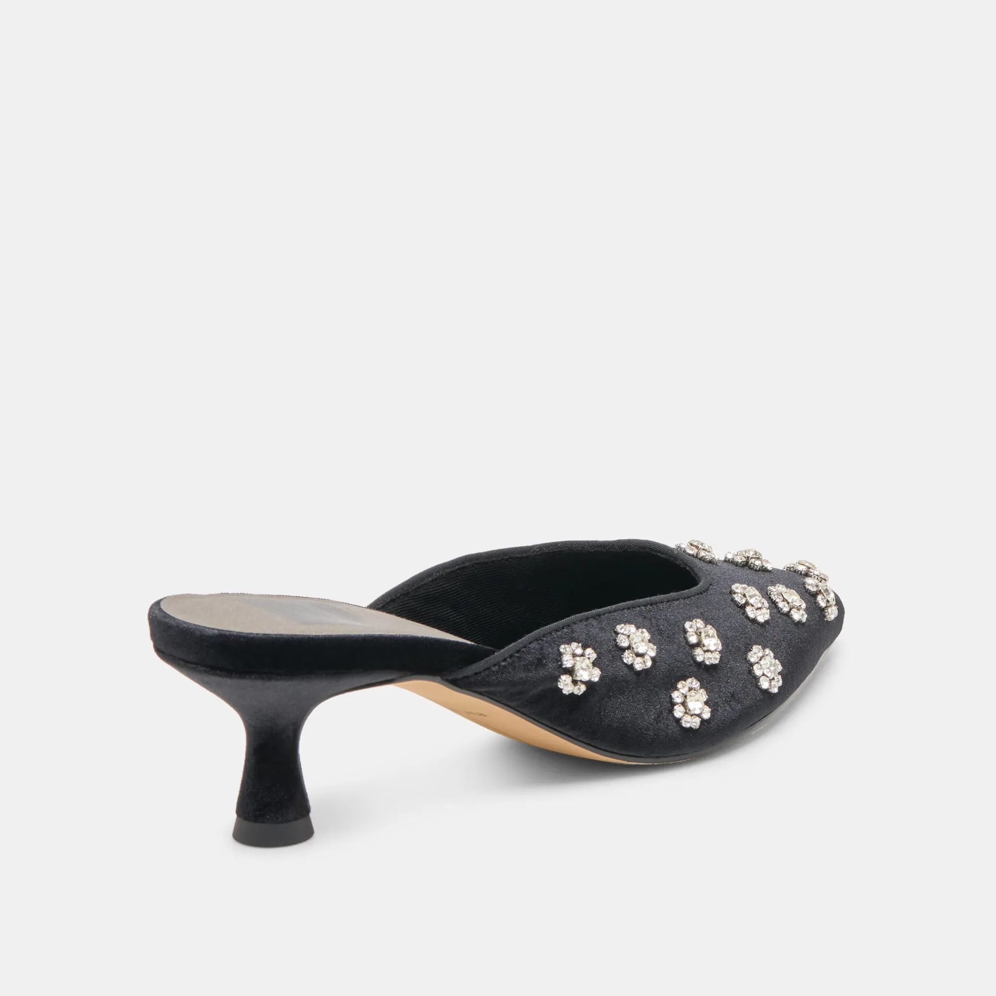 CLARA HEELS NERO VELVET sold by Dolce Vita product image thumbnail 3