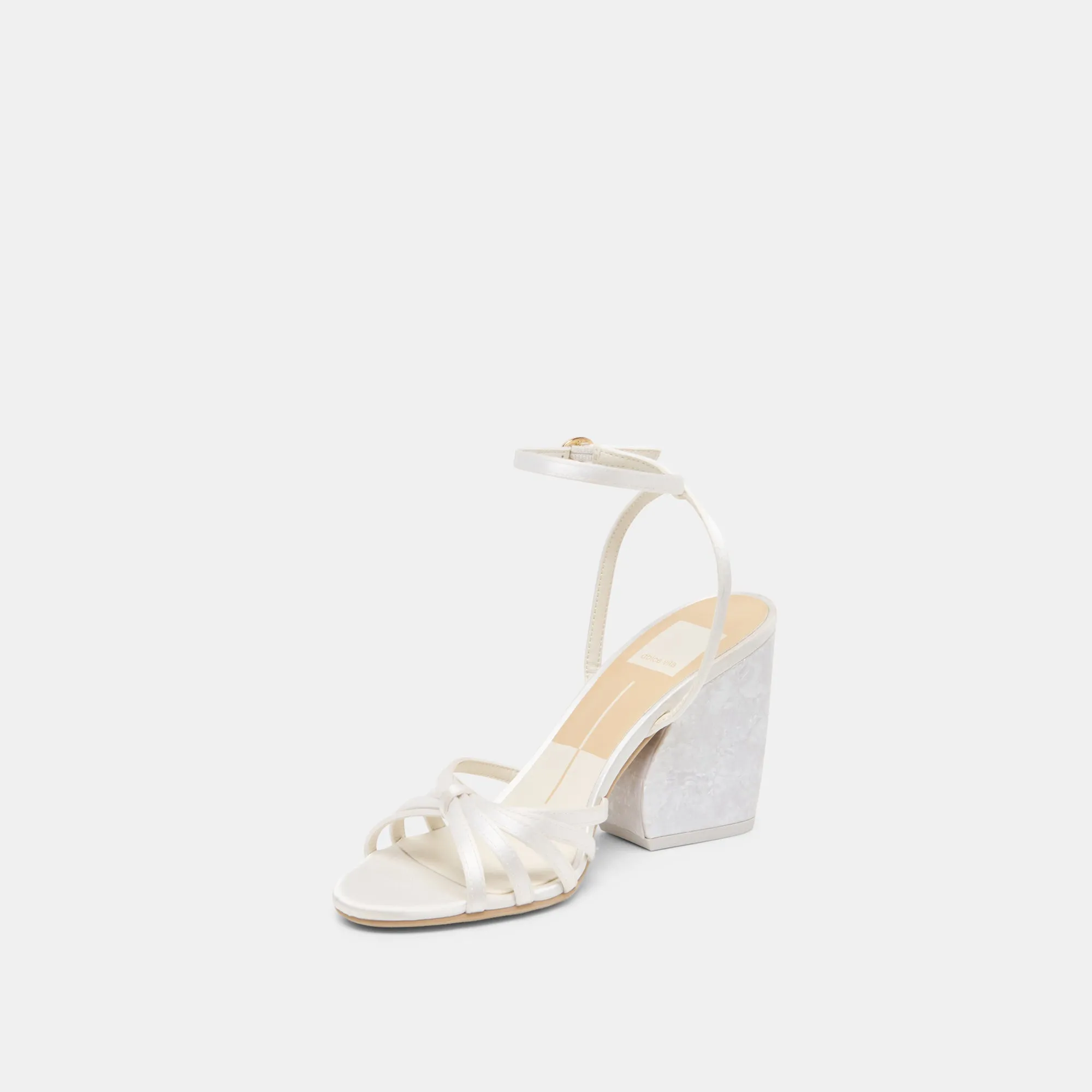 RONICA HEELS TRUE WHITE SATIN sold by Dolce Vita product image thumbnail 4