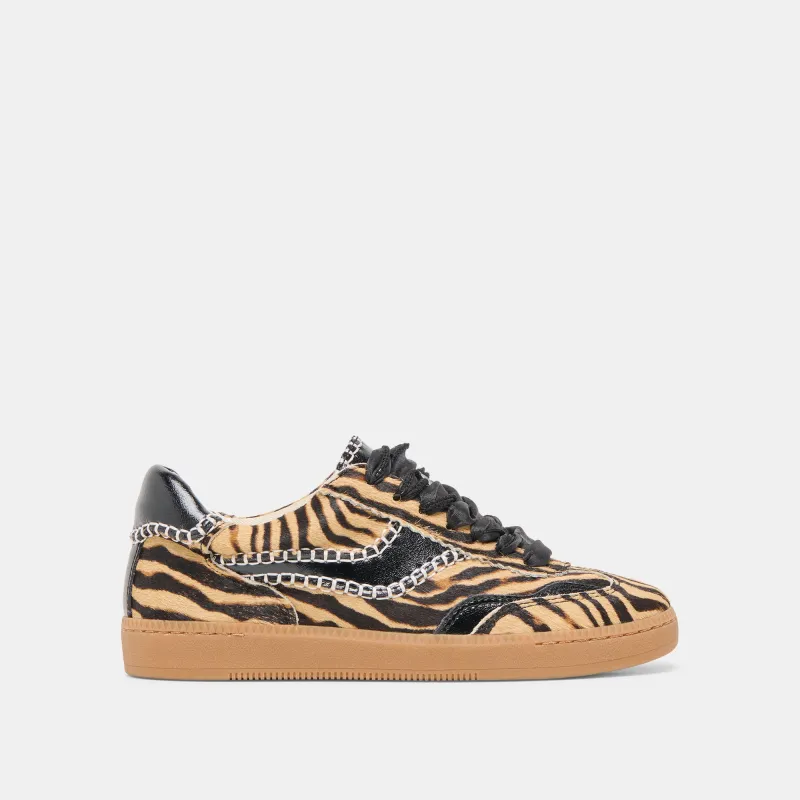NOTICE STITCH SNEAKERS TIGER CALF HAIR sold by Dolce Vita